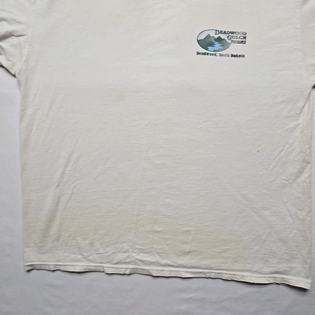 Gildan Vintage Deadwood Gulch Resort Tee South Dakota White XL Size US XL / EU 56 / 4 - 2 Thumbnail