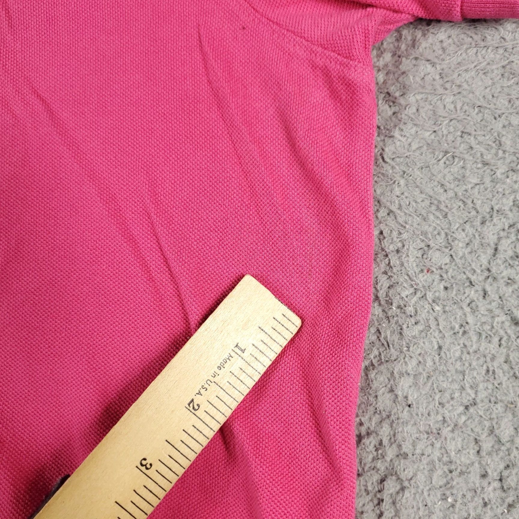 Nautica Nautica Polo Shirt Mens 2XL Pink Solid Short Sleeve Collared Button-Front Casual Adult Polo Mens Pink 2XL Size US XXL / EU 58 / 5 - 3 Thumbnail