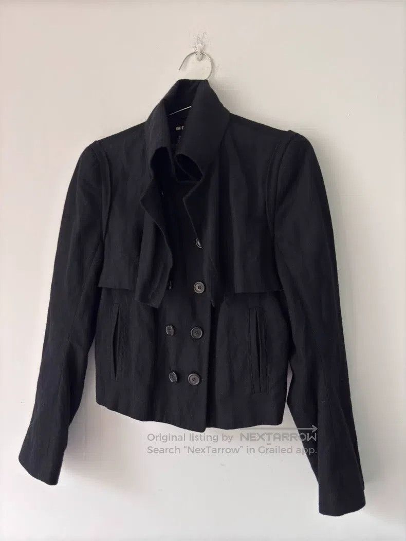 Ann Demeulemeester Ann Demeulemeester 40 wool jacket Size M / US 6-8 / IT 42-44 - 5 Thumbnail