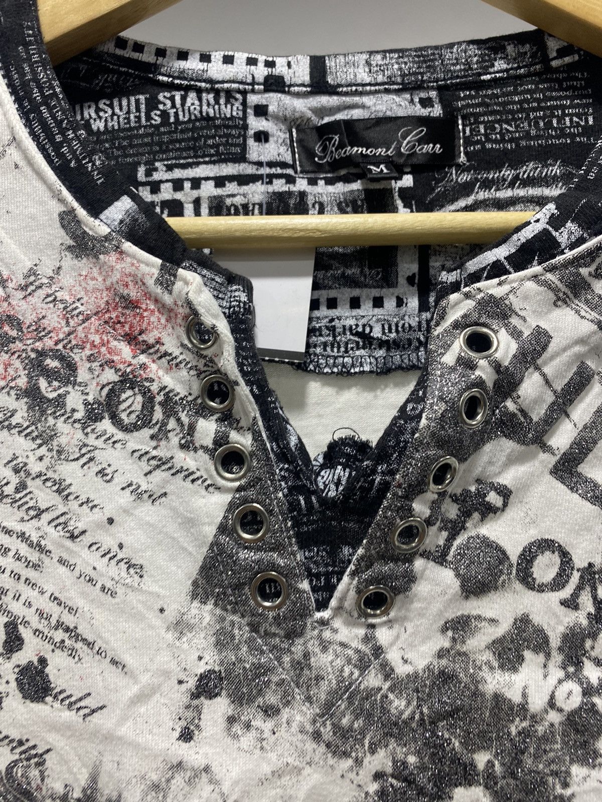 Hysteric Glamour Beaumont Carr Poem Wording Punk Lgb Grunge Ls Size US S / EU 44-46 / 1 - 7 Thumbnail