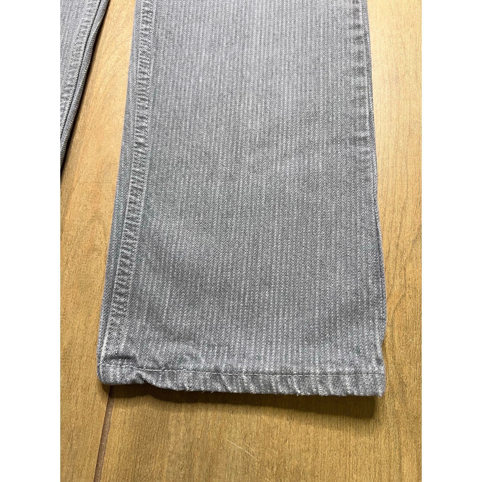 Levi's Levi’s 40509 Jeans Mens Actual Sz 31x31 Gray Pinstripe USA Size US 31 - 18 Thumbnail