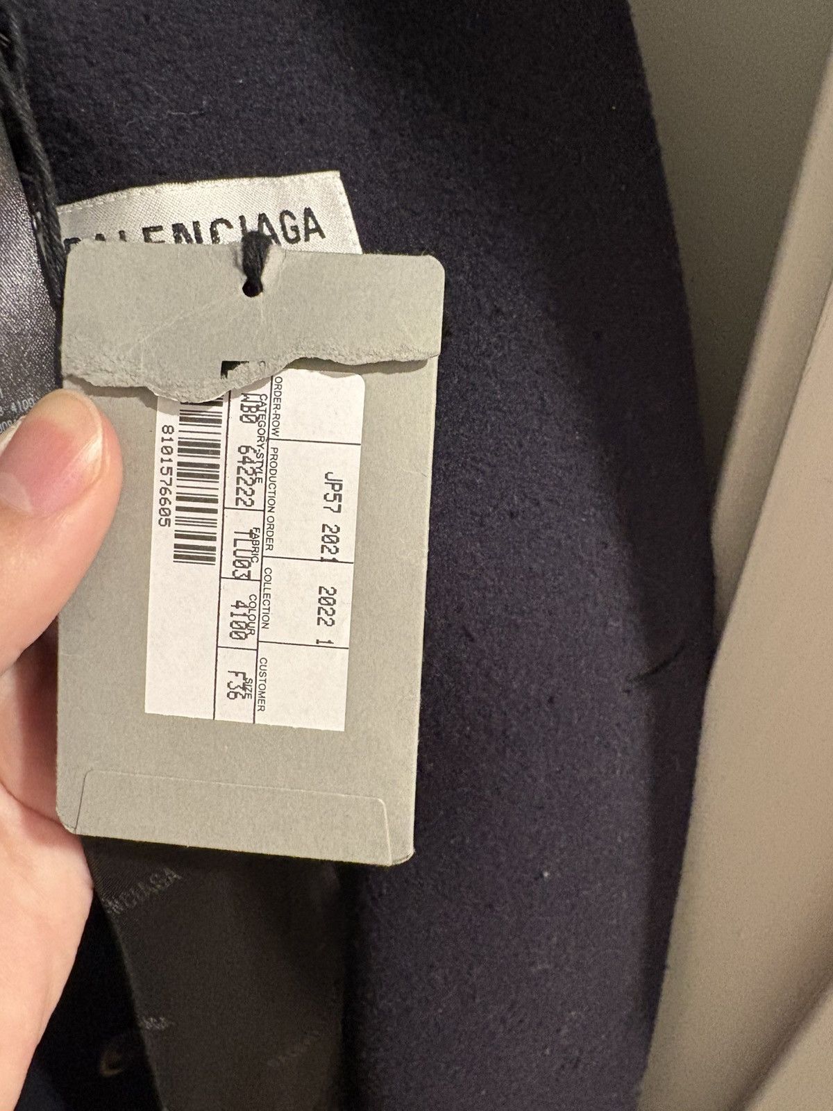 Balenciaga Balenciaga wool coat Size US L / EU 52-54 / 3 - 5 Thumbnail