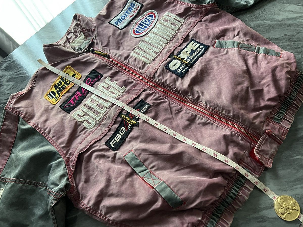 YELLOW CORN Yellow Corn : Hammer Prostar Pink Gray Bike Jacket Size US XL / EU 56 / 4 - 16 Thumbnail