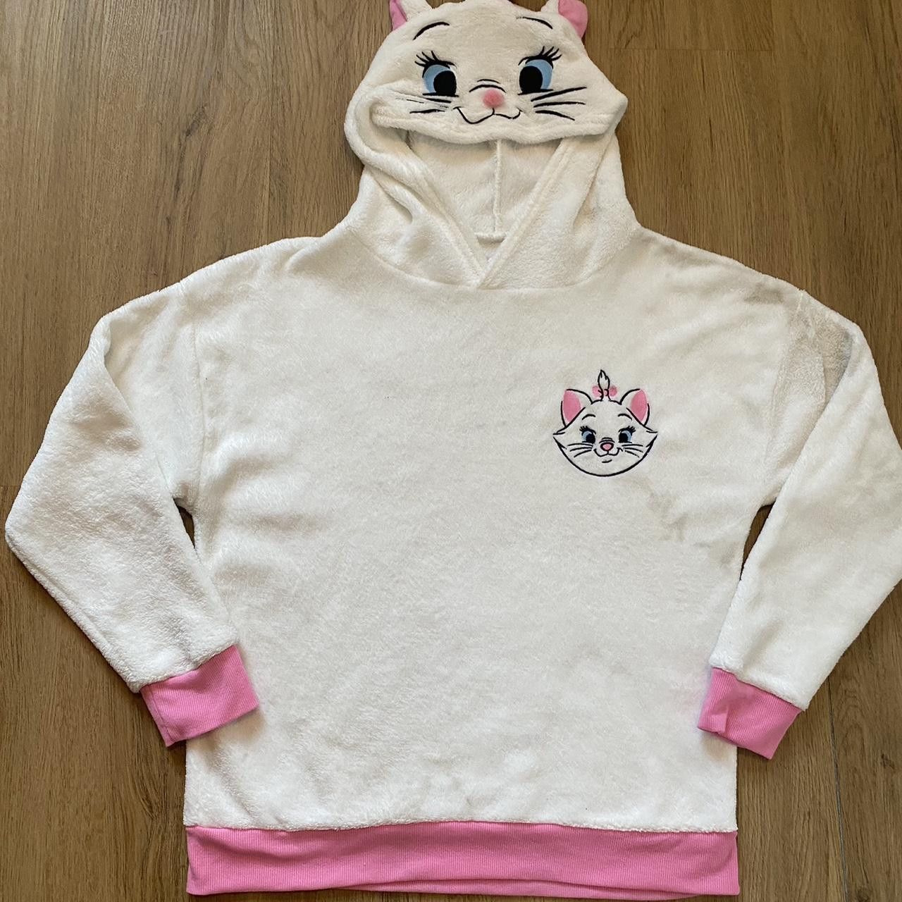 Disney Disney Marie white and pink hoodie Cat Costume Size US M / EU 48-50 / 2 - 1 Thumbnail