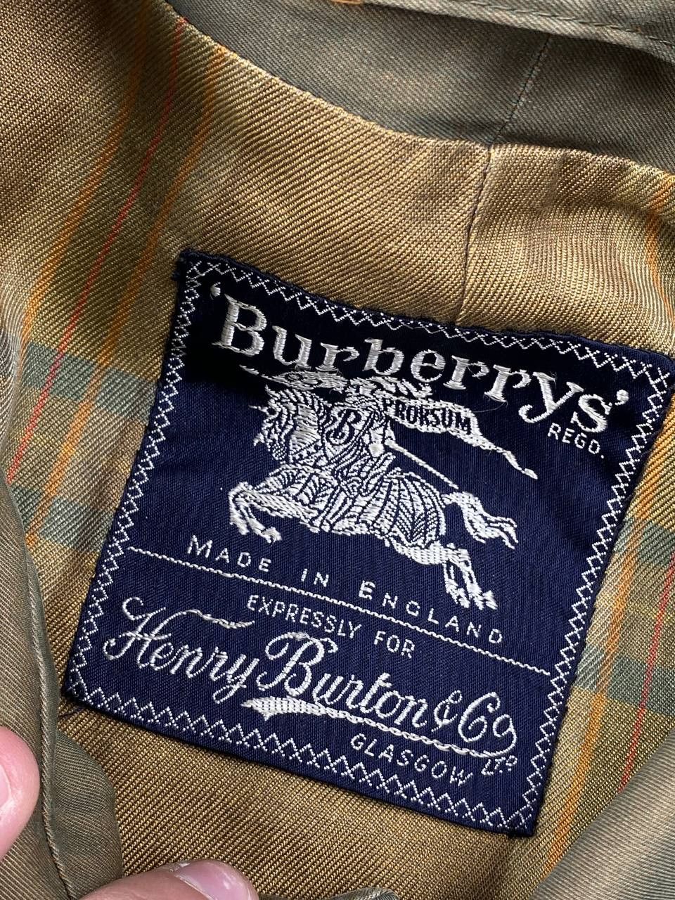 Burberry Vintage Burberrys Trench Waterproof Jacket Coat 90s Men Size US L / EU 52-54 / 3 - 11 Thumbnail