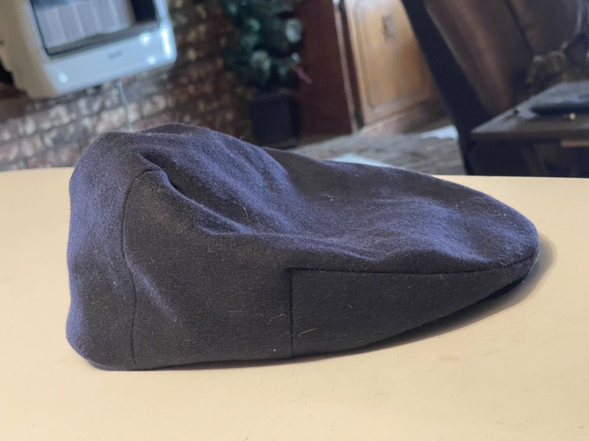 Other Vintage Tardan Navy Blue Newsboy Hat Sz 59 Large Cabbie Cap Size ONE SIZE - 2 Thumbnail