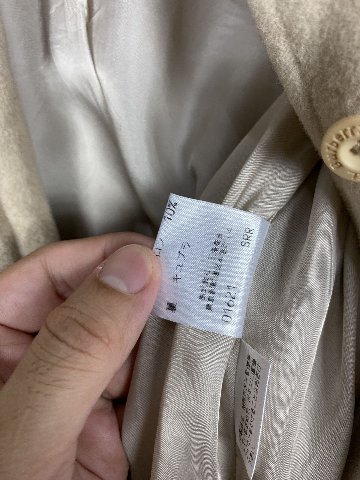 Burberry Rare‼️ Vintage Burberrys Blue Label Wool Trench Coat Size S / US 4 / IT 40 - 7 Thumbnail