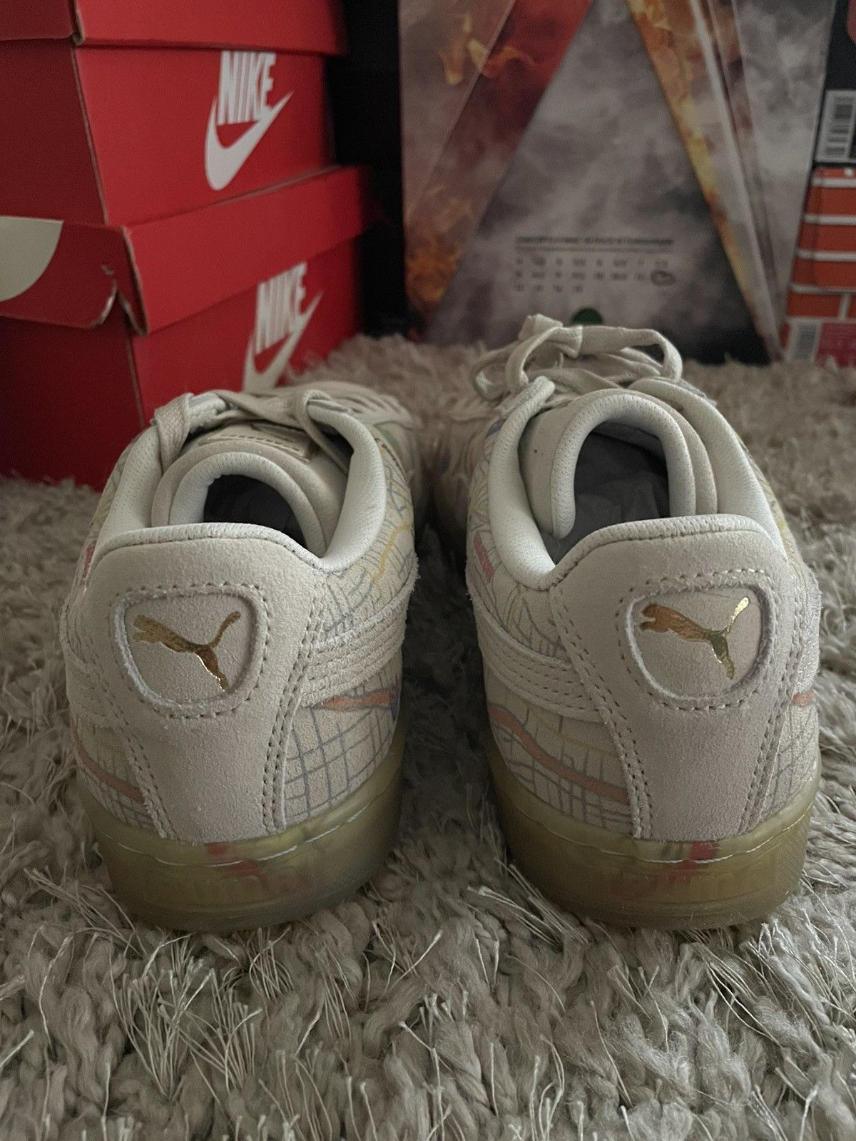 Puma Puma Suede City ATL Size US 9.5 / EU 42-43 - 6 Thumbnail