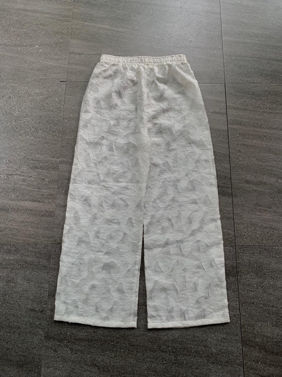 Yohji Yamamoto FREE TAX! Ys for Living Floral Jacquard Relaxed Pants Size US 27 - 4 Thumbnail