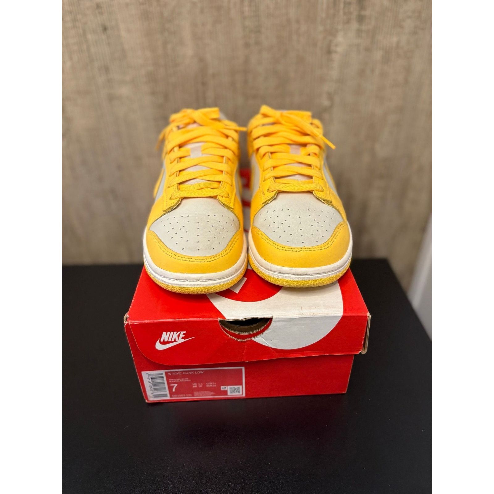 Nike SZ 7w/5.5m - Nike Dunk Low Citron Pulse Size US 5.5 / IT 35.5 - 3 Thumbnail