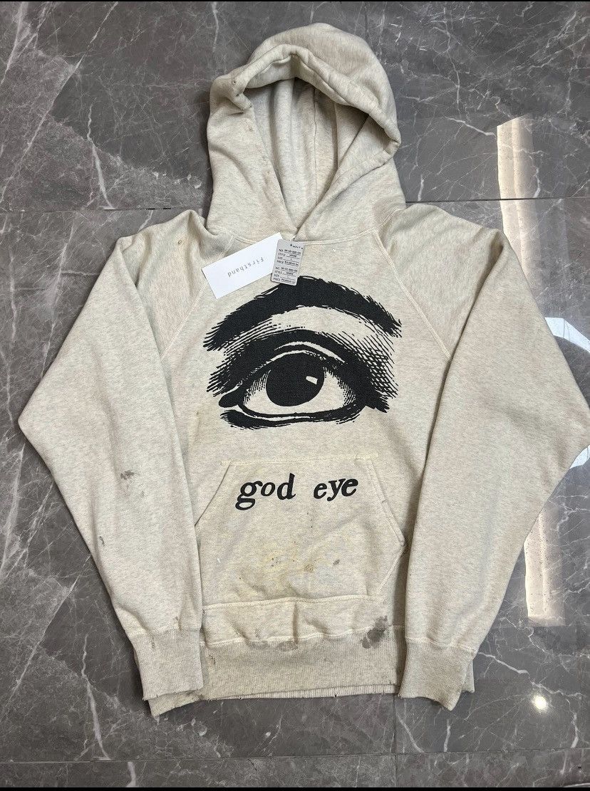 saint michael god eye hoodie XL - パーカー