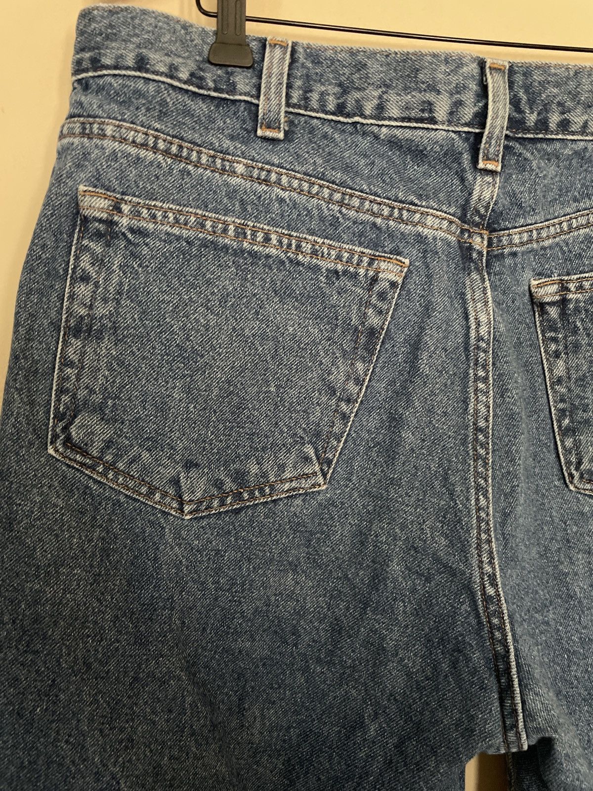 Old Navy × Vintage Old Navy Blue Denim Jean Shorts Jorts w38 stonewash y2k 🔥 Size US 38 / EU 54 - 5 Thumbnail