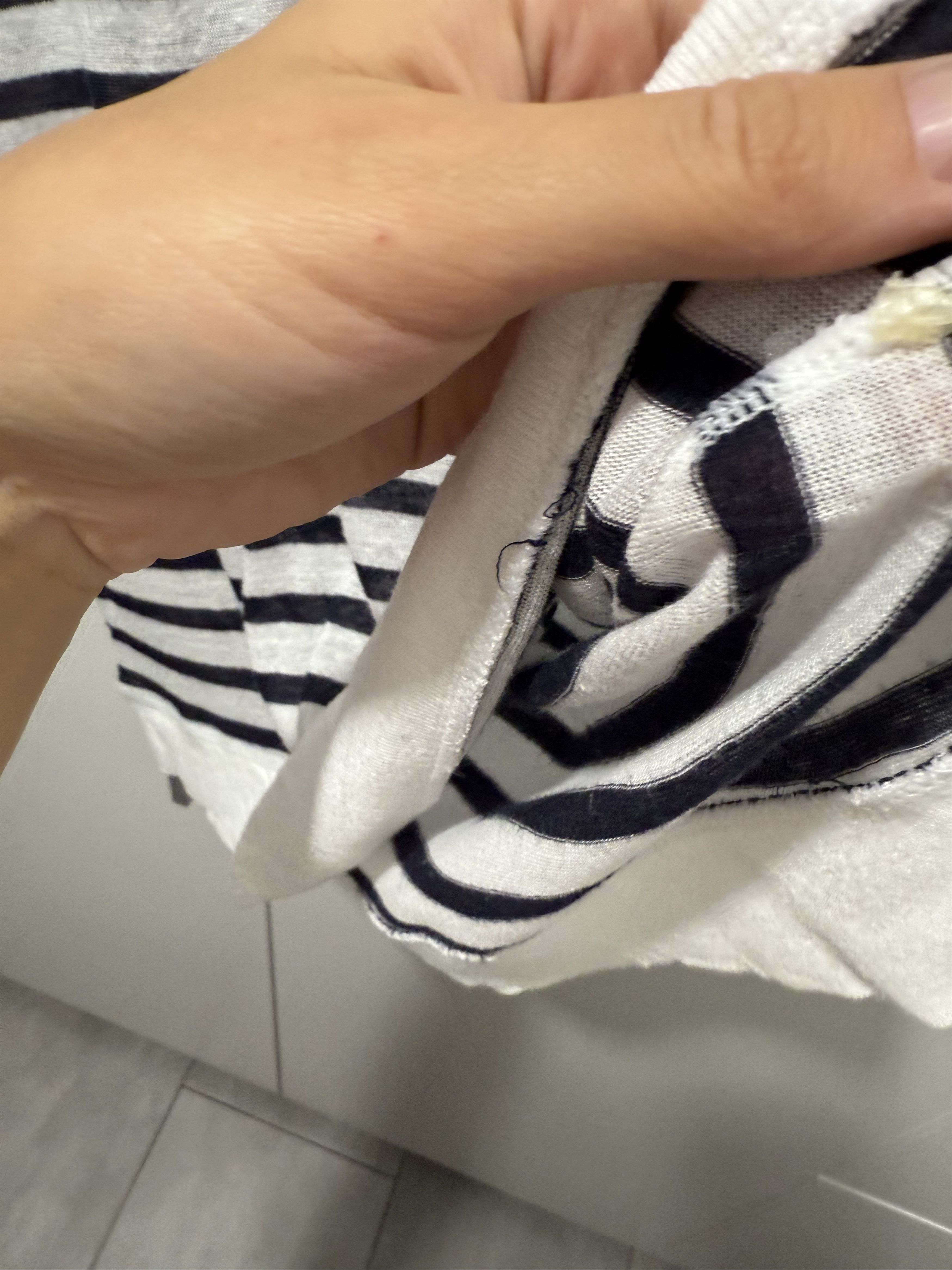 Alexander Wang Alexander Wang Cotton Stripped Top Long sleeve (S) Size S / US 4 / IT 40 - 3 Thumbnail