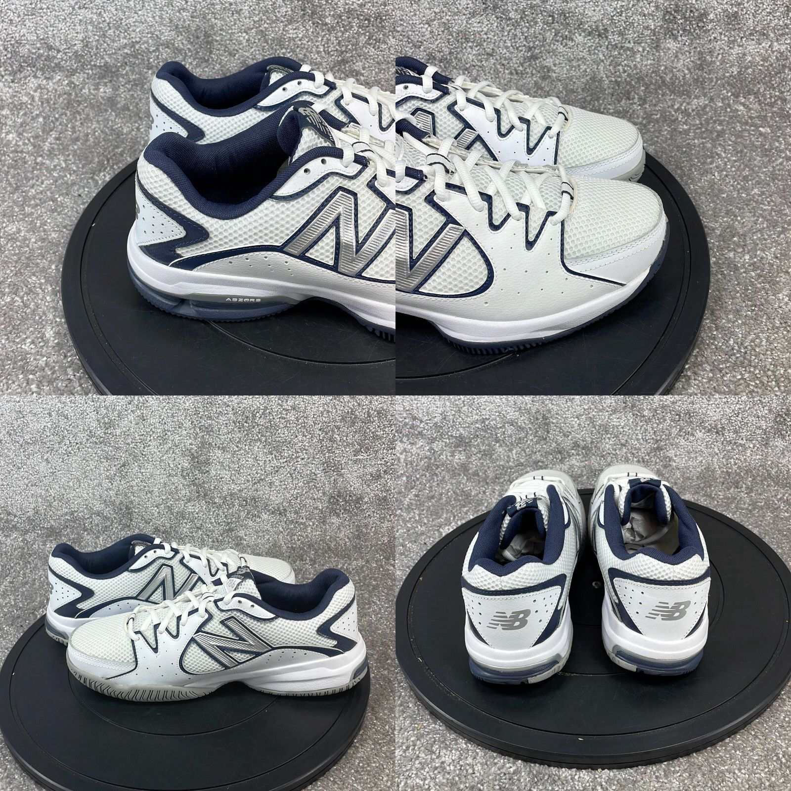 New Balance New Balance Shoes Men s Size 9 4E MC786 Tennis Sneaker White Blue Grailed
