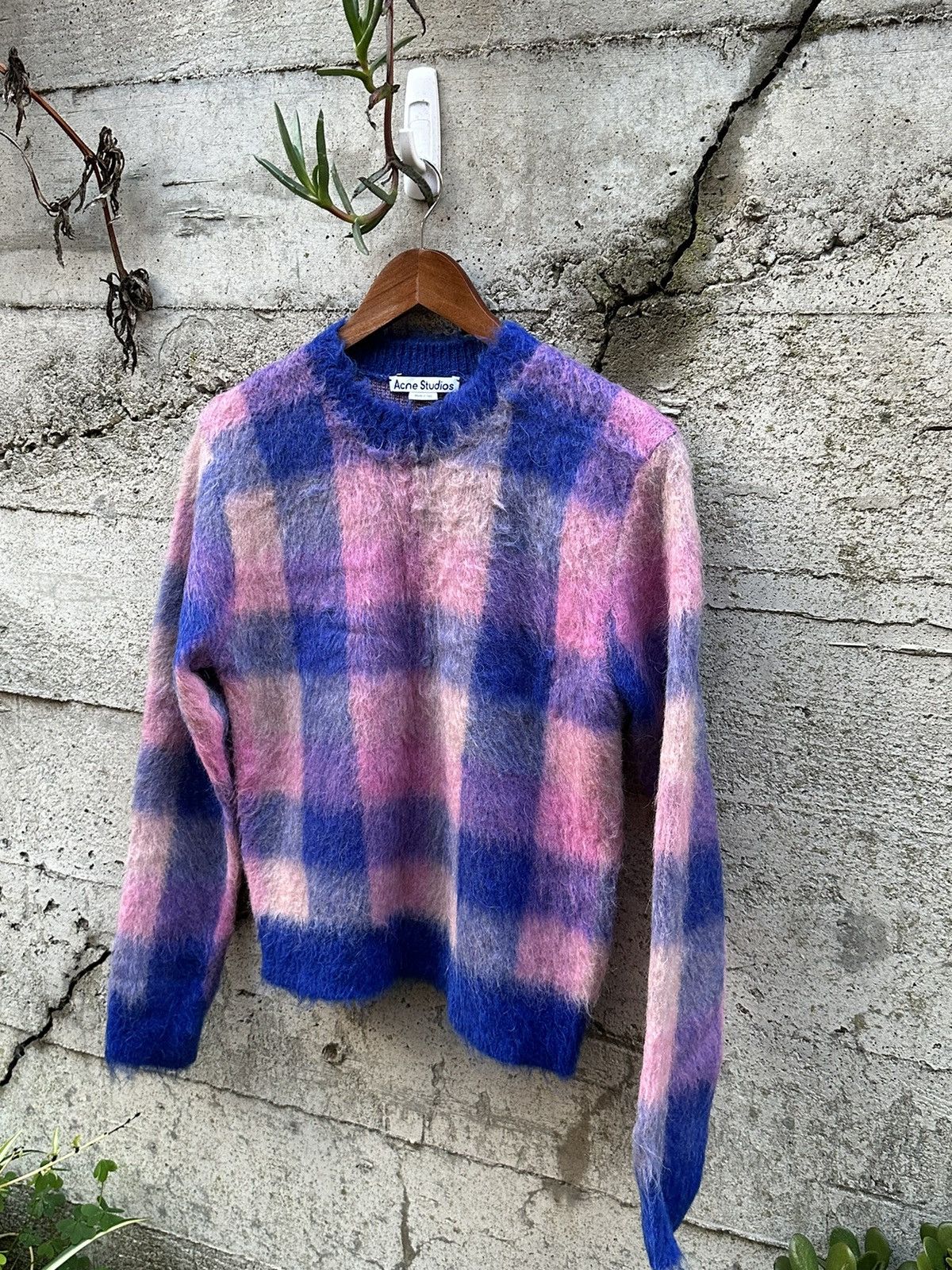 image of Grail Acne Studios Italian Mohair Sweater, Men's (Size Small)