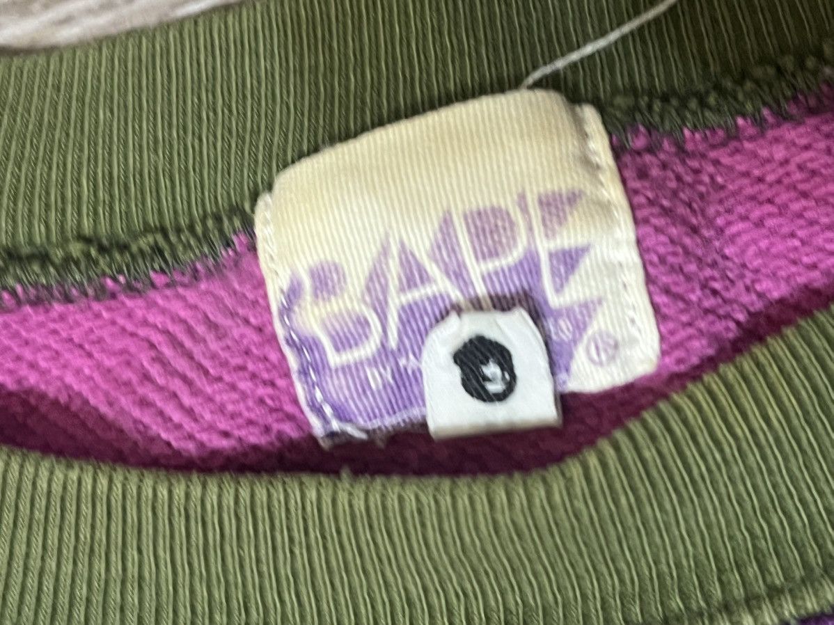 Bape × Vintage Crazy Camo Pullover Crewneck 2000s Bathing Ape Size US M / EU 48-50 / 2 - 6 Thumbnail