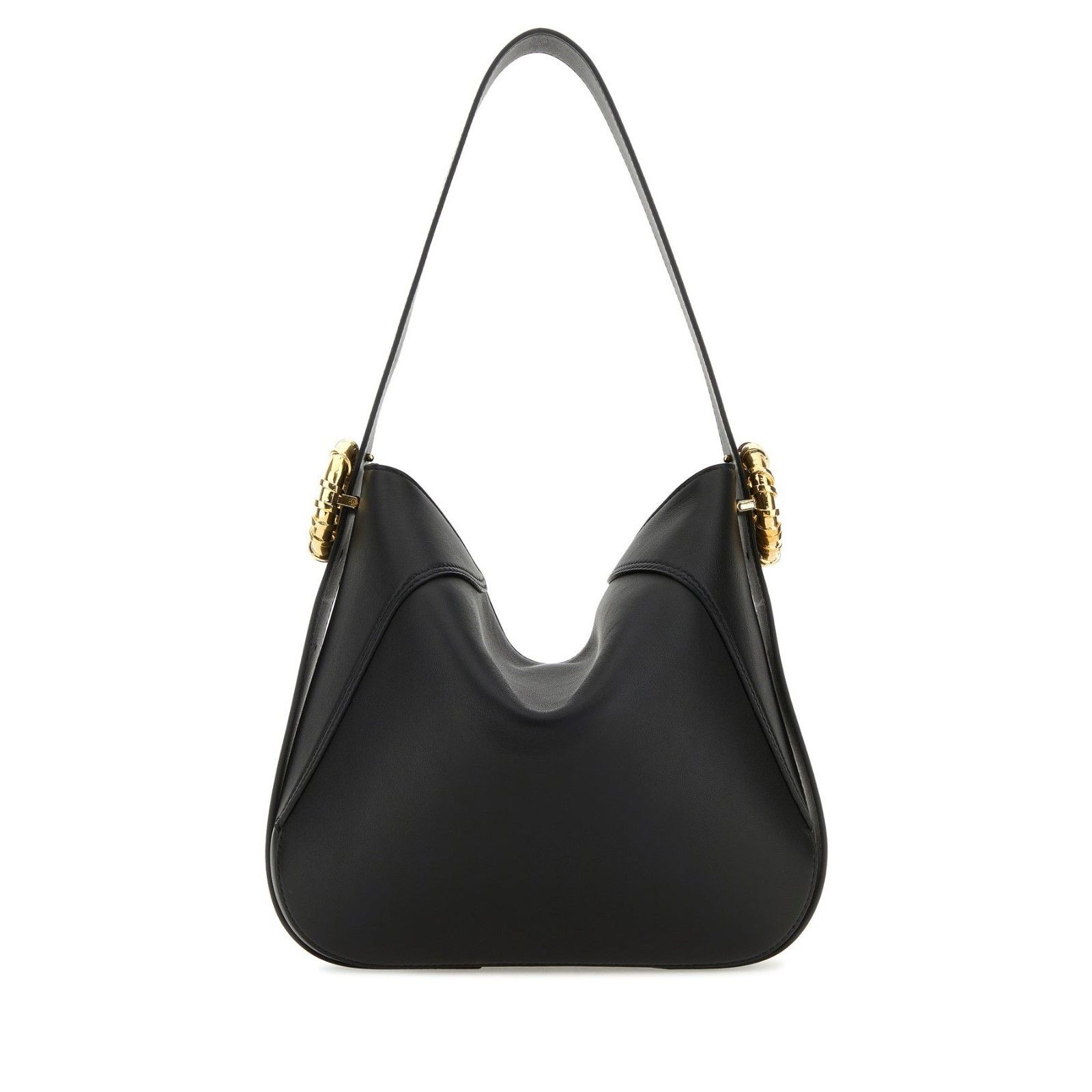 Lanvin Lanvin Melodie Black Leather Shoulder Bag New & Authentic Size ONE SIZE - 3 Thumbnail