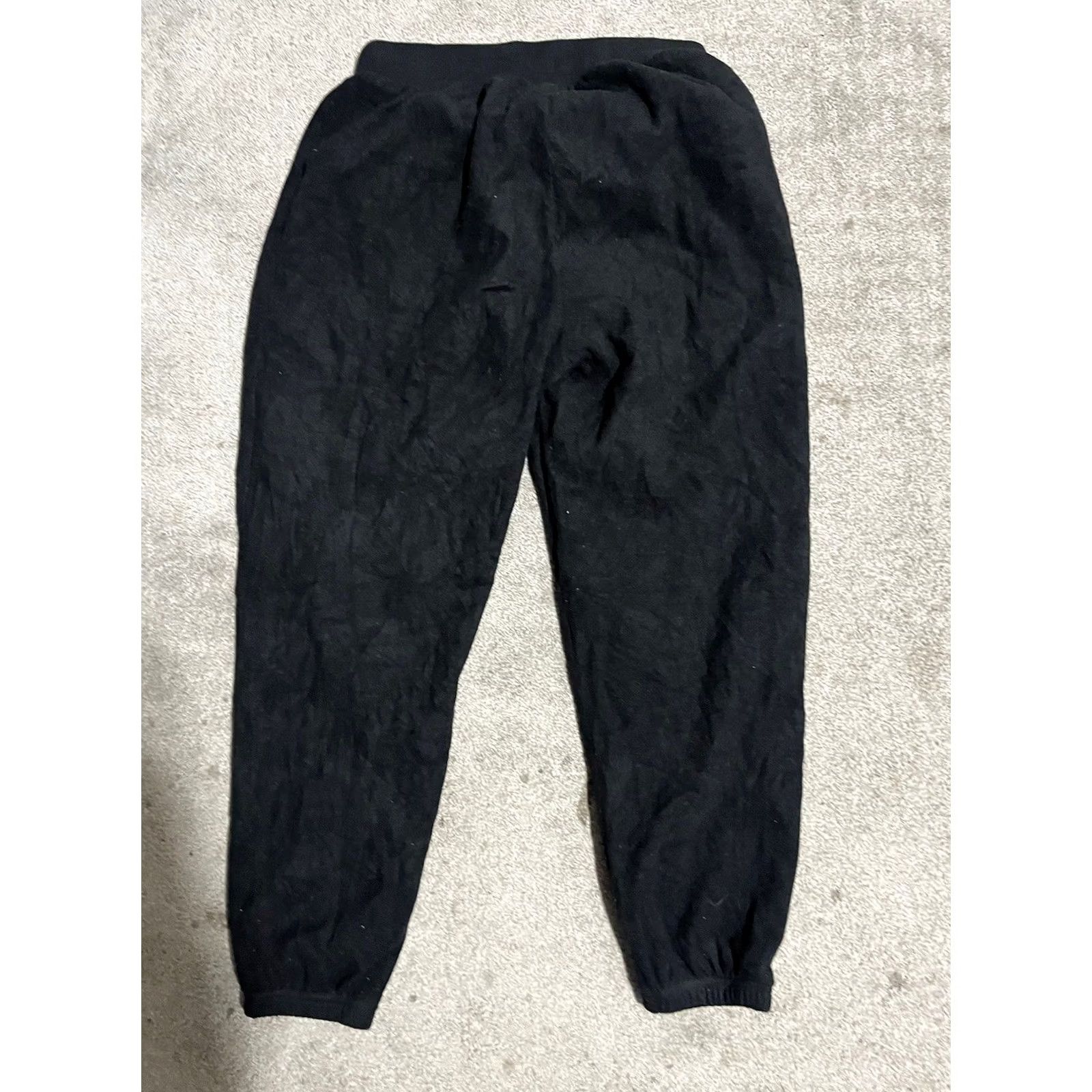 Old Navy Old Navy Sweatpants Womens Medium Black Solid Casual Athletic Drawstring Pull On Size 32" / US 10 / IT 46 - 3 Thumbnail