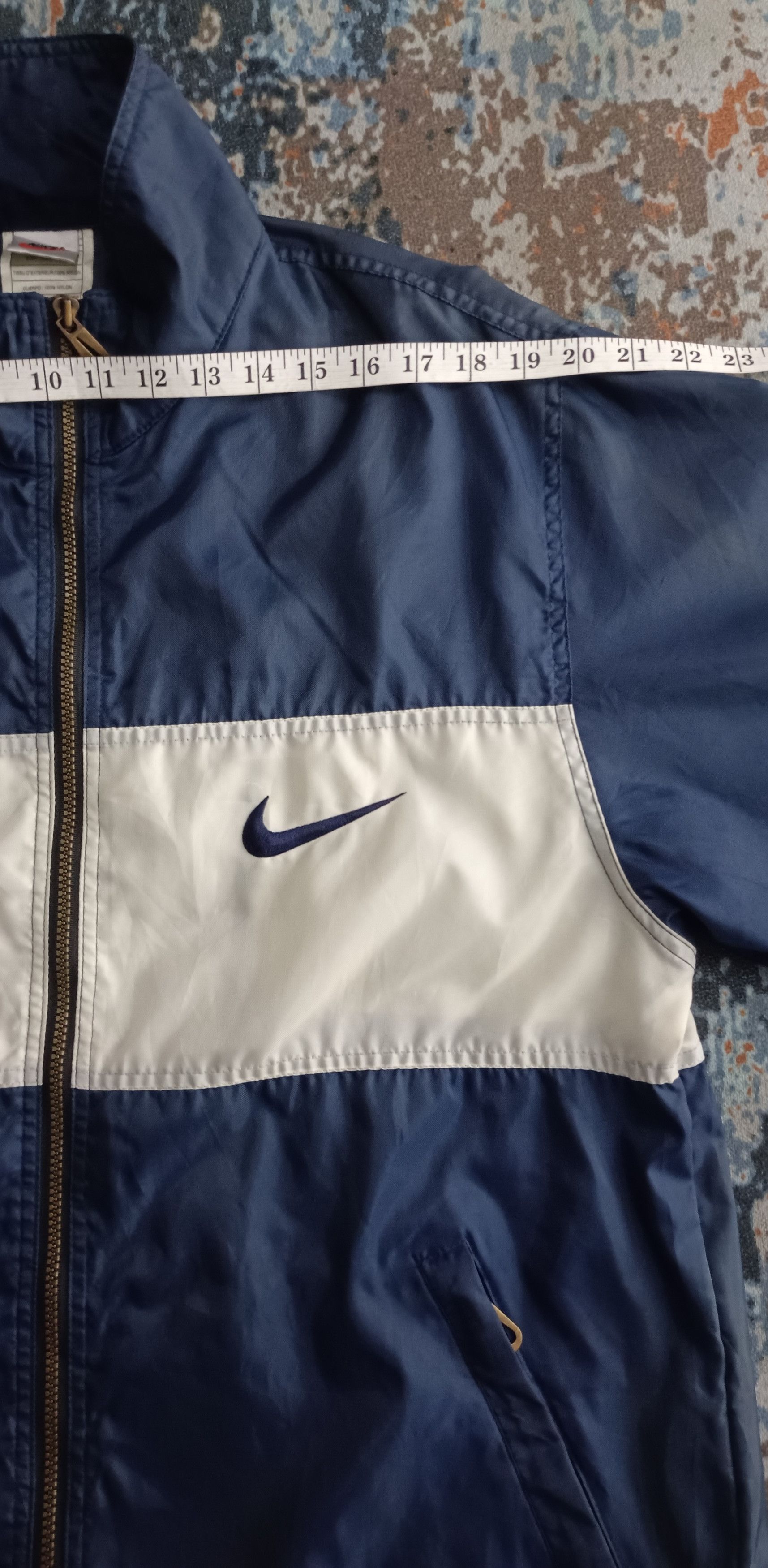 Nike × Nike ACG × Vintage Vintage 90s Nike Swoosh Embroidered Logo Windbreaker Size US L / EU 52-54 / 3 - 15 Thumbnail