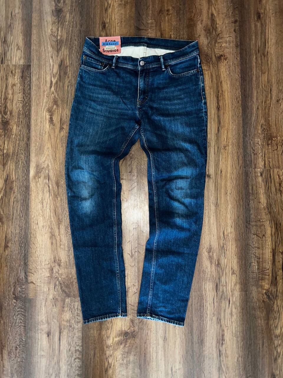 Acne Studios × Designer Acne studios 1997 vintage patch slim jeans designer quality Size US 30 / EU 46 - 1 Thumbnail