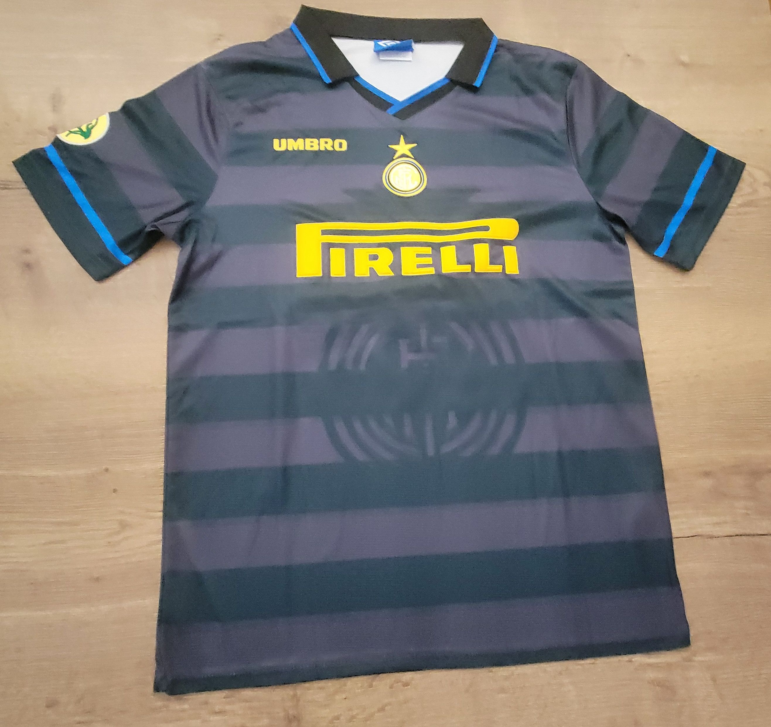 Other Ronaldo 9 Inter Milan 1997/1998 Vintage Soccer Jersey trikot Size US L / EU 52-54 / 3 - 2 Thumbnail