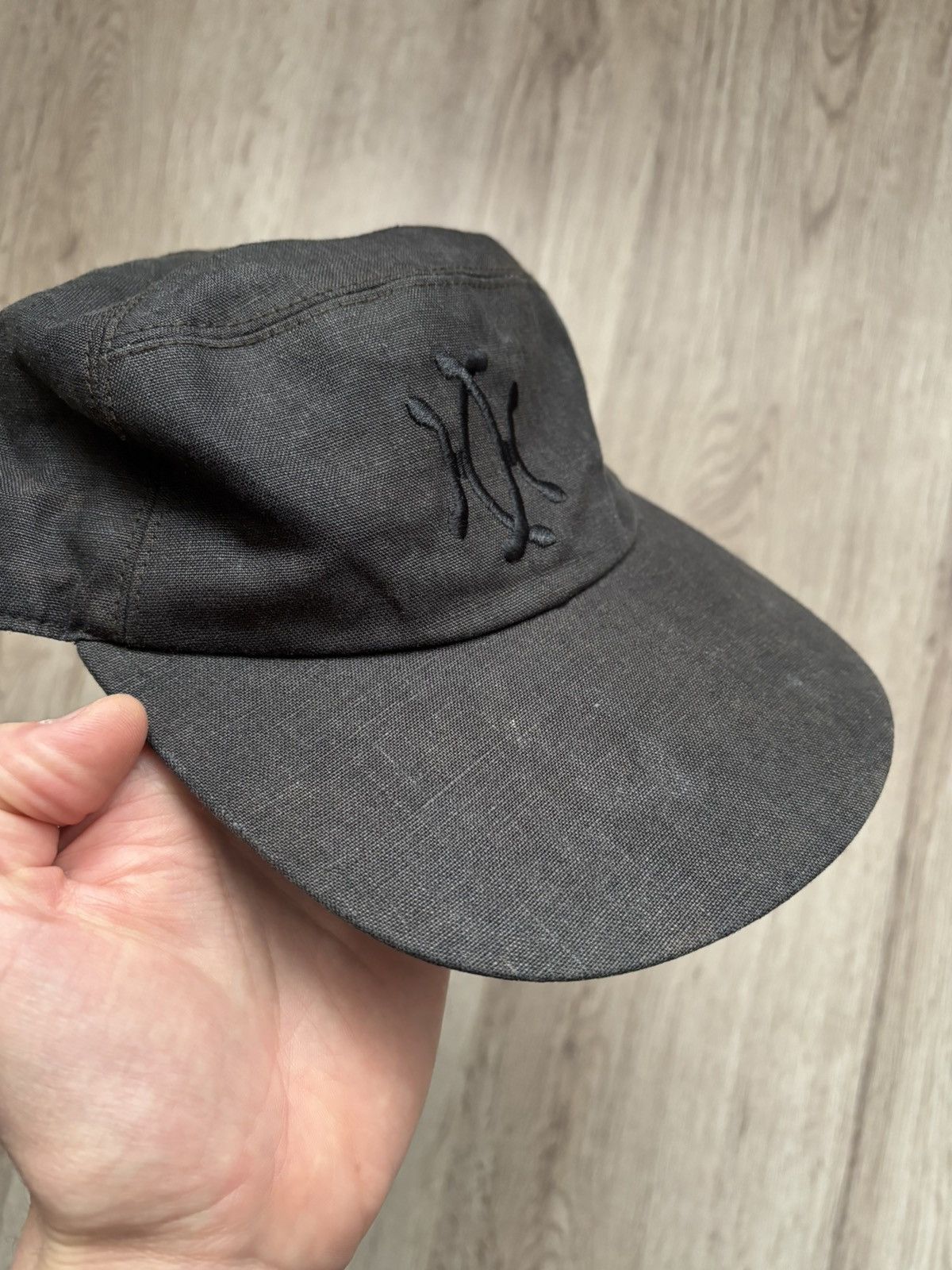 Hermes Rare Chapeaux Motsch pour Hermes cap linen sunfaded 57 Size ONE SIZE - 2 Thumbnail