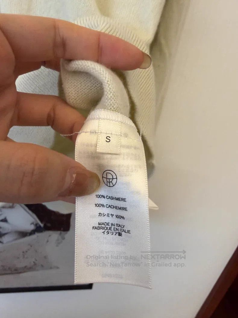 The Row The Row Pure cashmere V-neck sweater Size S / US 4 / IT 40 - 3 Thumbnail