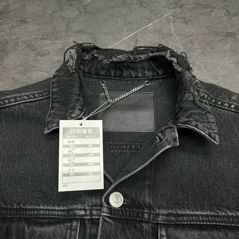 Balenciaga Balenciaga Sinners Denim Jacket Size US S / EU 44-46 / 1 - 4 Thumbnail