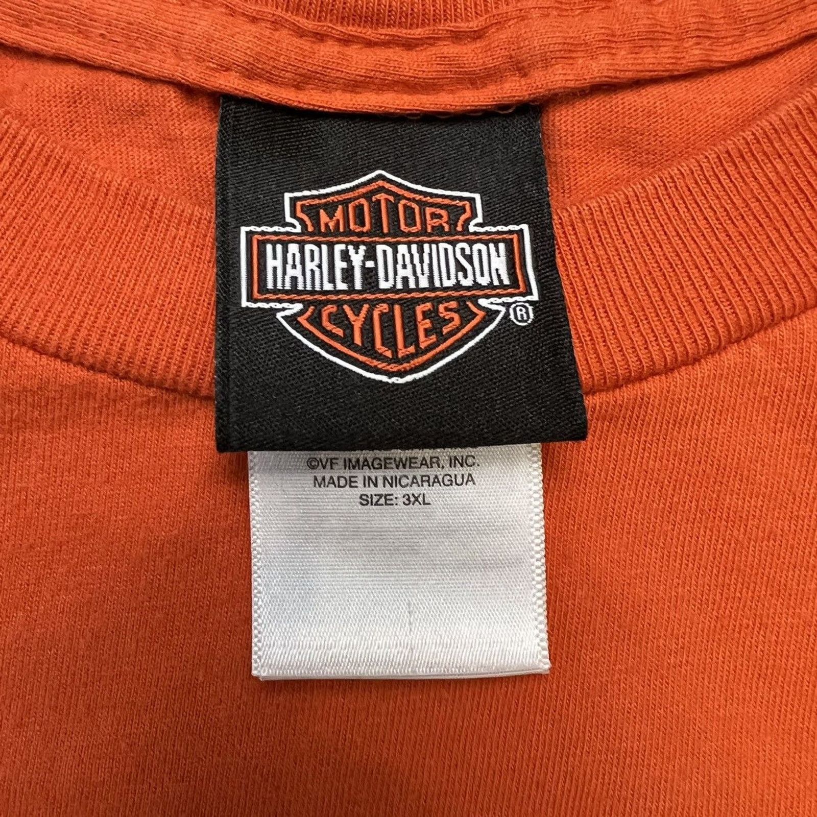 Harley Davidson × Vintage 2013 Harley Davidson T Shirt Live Free Ride Free Biker Tee Size US XXL / EU 58 / 5 - 6 Thumbnail