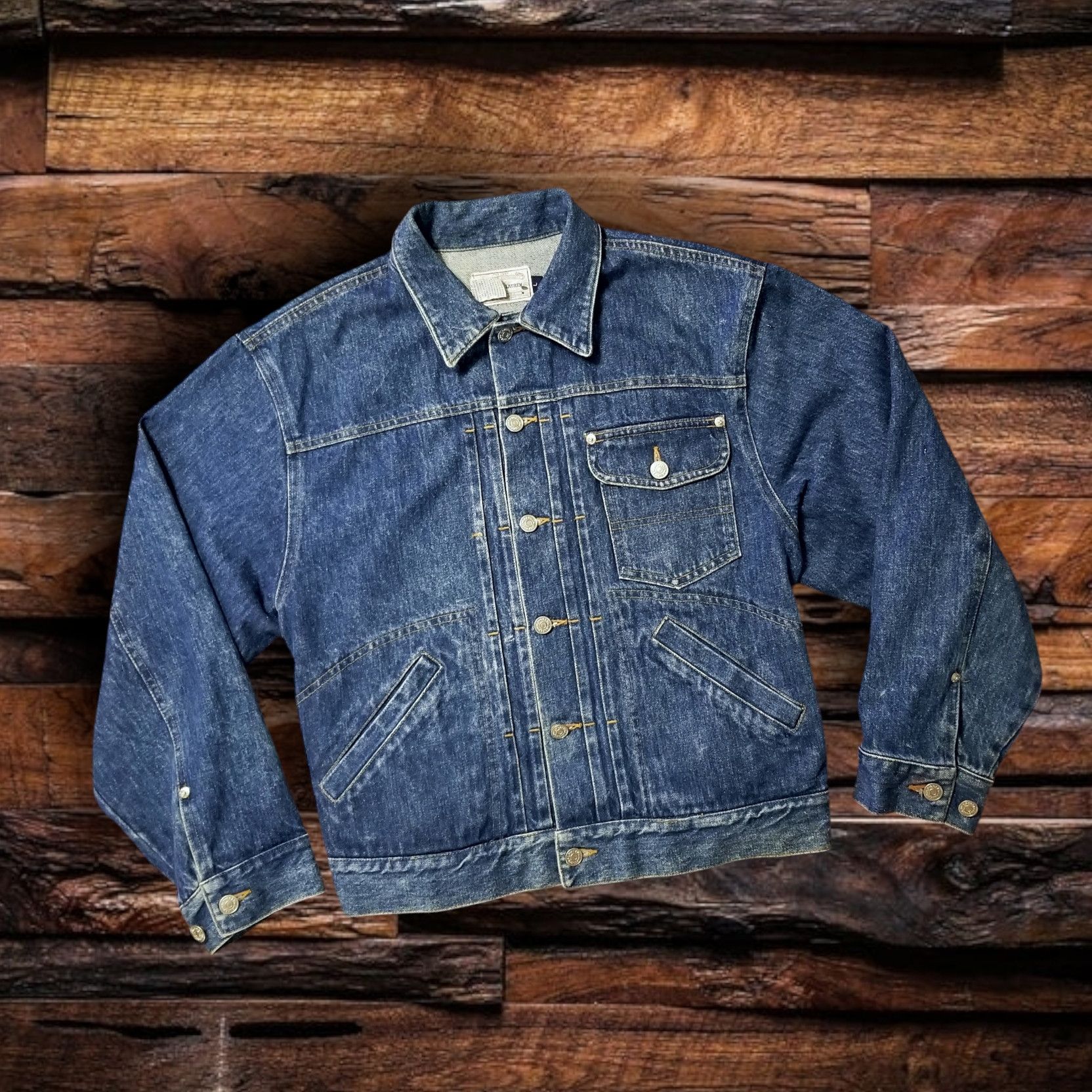 RRL Ralph Lauren VTG 80s POLO RALPH LAUREN DENIM JACKET- WOMEN'S SIZE LARGE Size L / US 10 / IT 46 - 1 Thumbnail