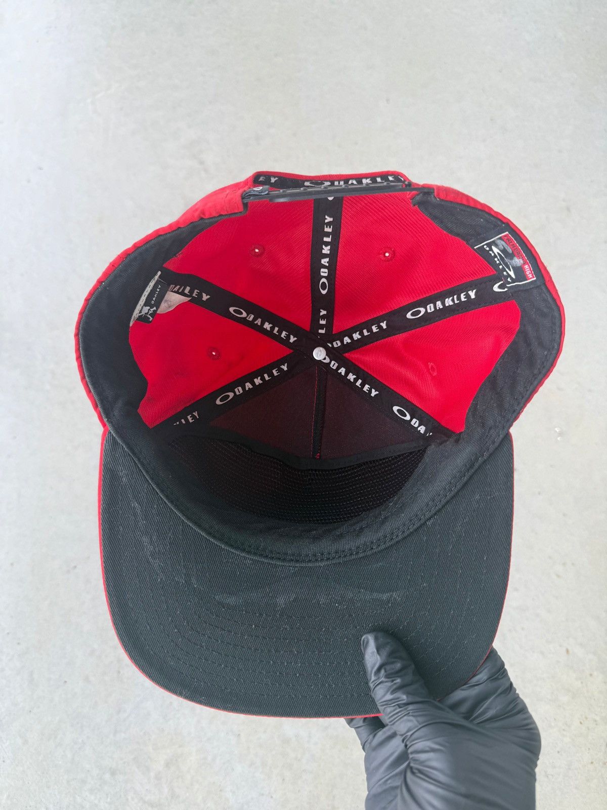 Oakley Vintage Y2K Oakley USA Snapback Hat Size ONE SIZE - 3 Thumbnail