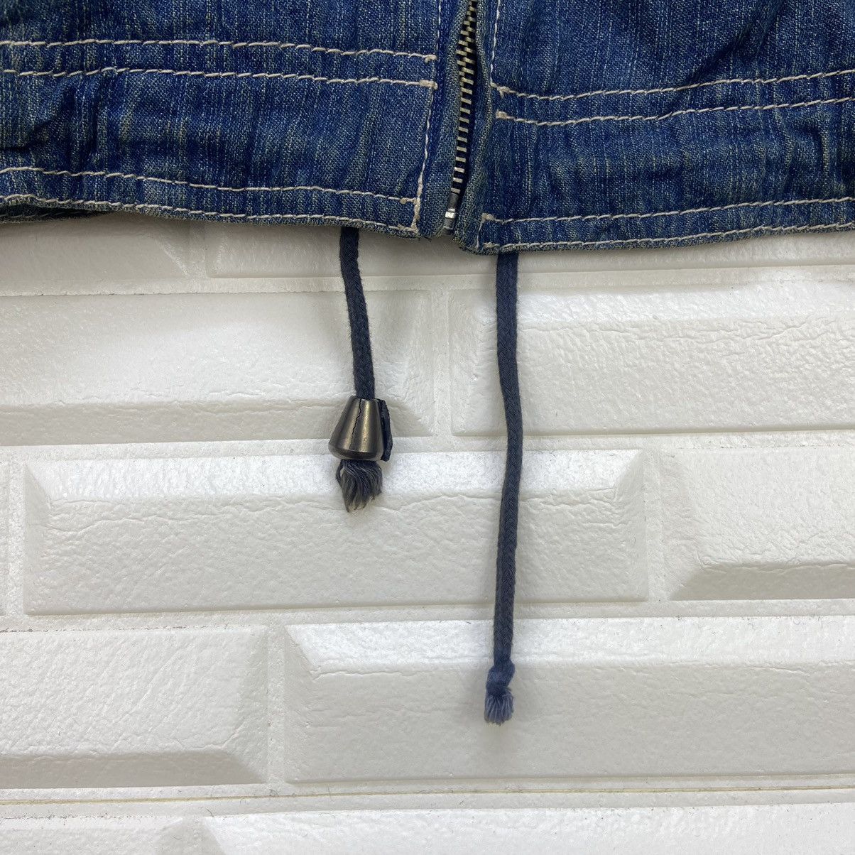 Japanese Brand Japanese Brand Quadro Scream Patchwork Denim Jacket Size US L / EU 52-54 / 3 - 9 Thumbnail