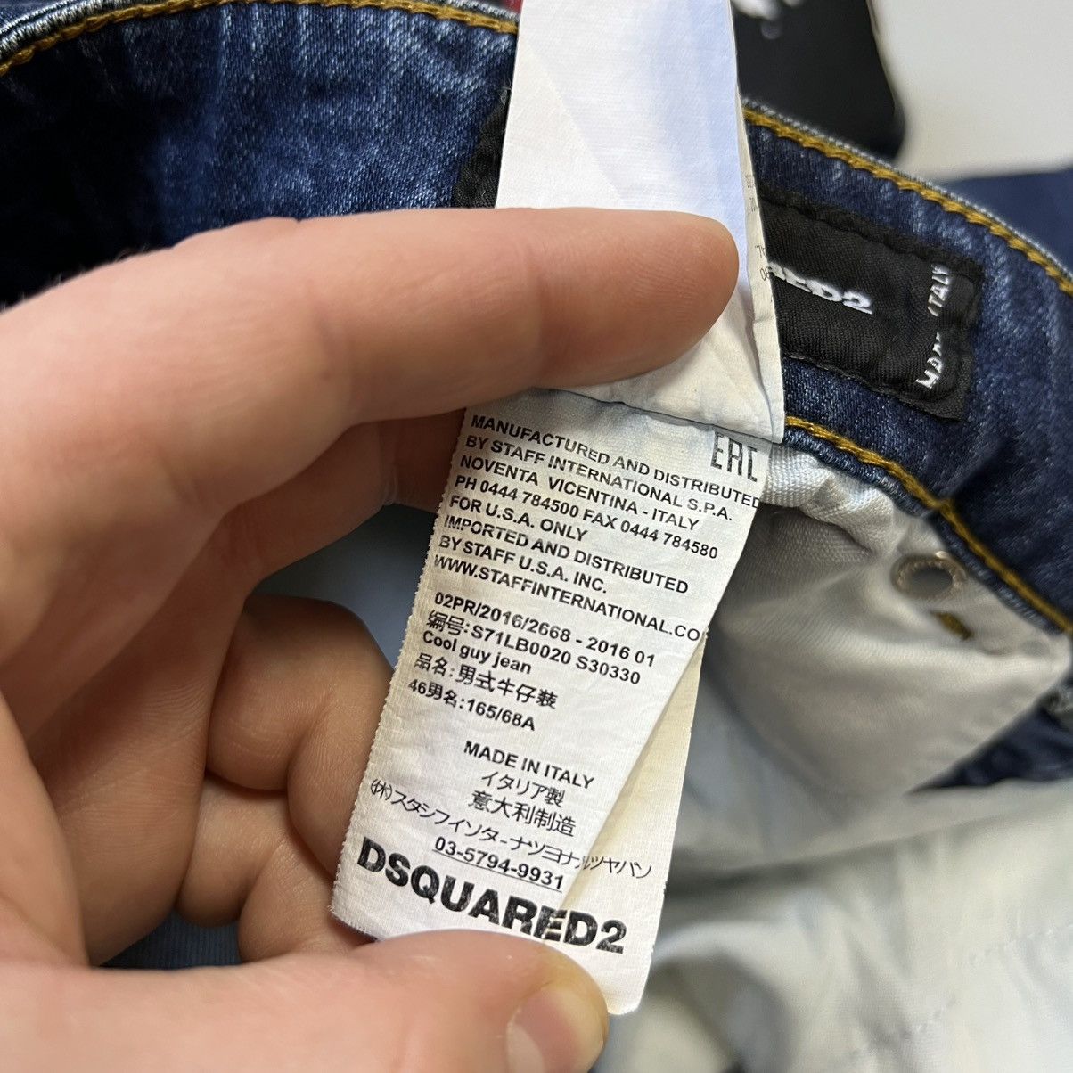 Dsquared2 Dsquared2 Dark Vicious Skater Jeans Denim Men’s Size US 32 / EU 48 - 25 Thumbnail