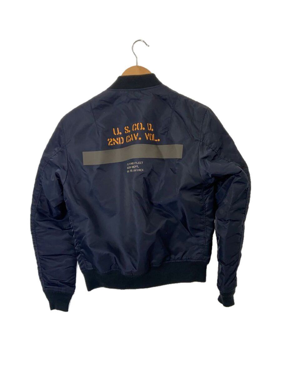 Avirex Avirex Nylon Flight Jacket Navy Size US M / EU 48-50 / 2 - 2 Thumbnail