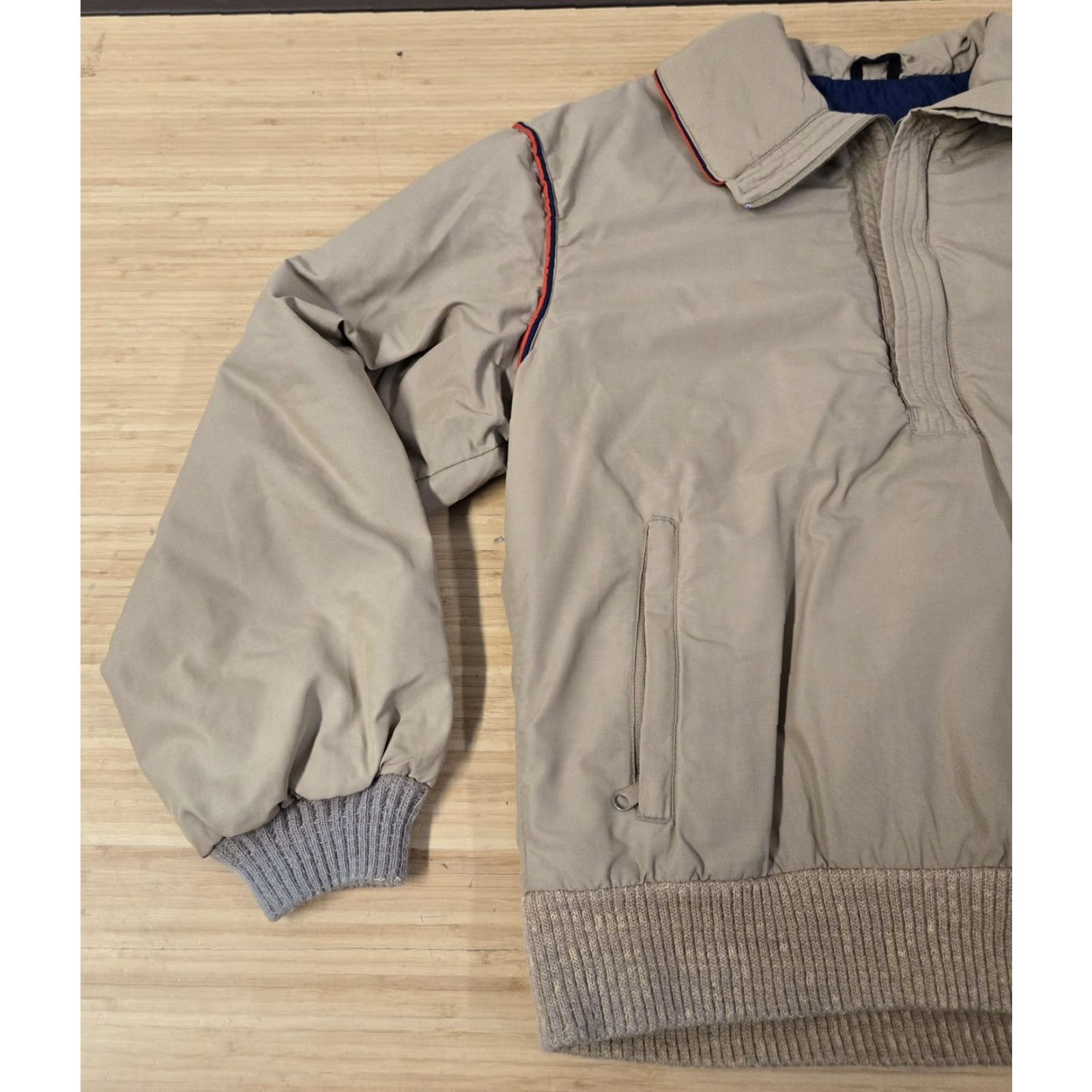 Eddie Bauer VINTAGE Eddie Bauer Jacket Mens L Goose Down Pullover Outdoors 90s Bomber Zip Pockets Insulated Casual Size US L / EU 52-54 / 3 - 4 Thumbnail