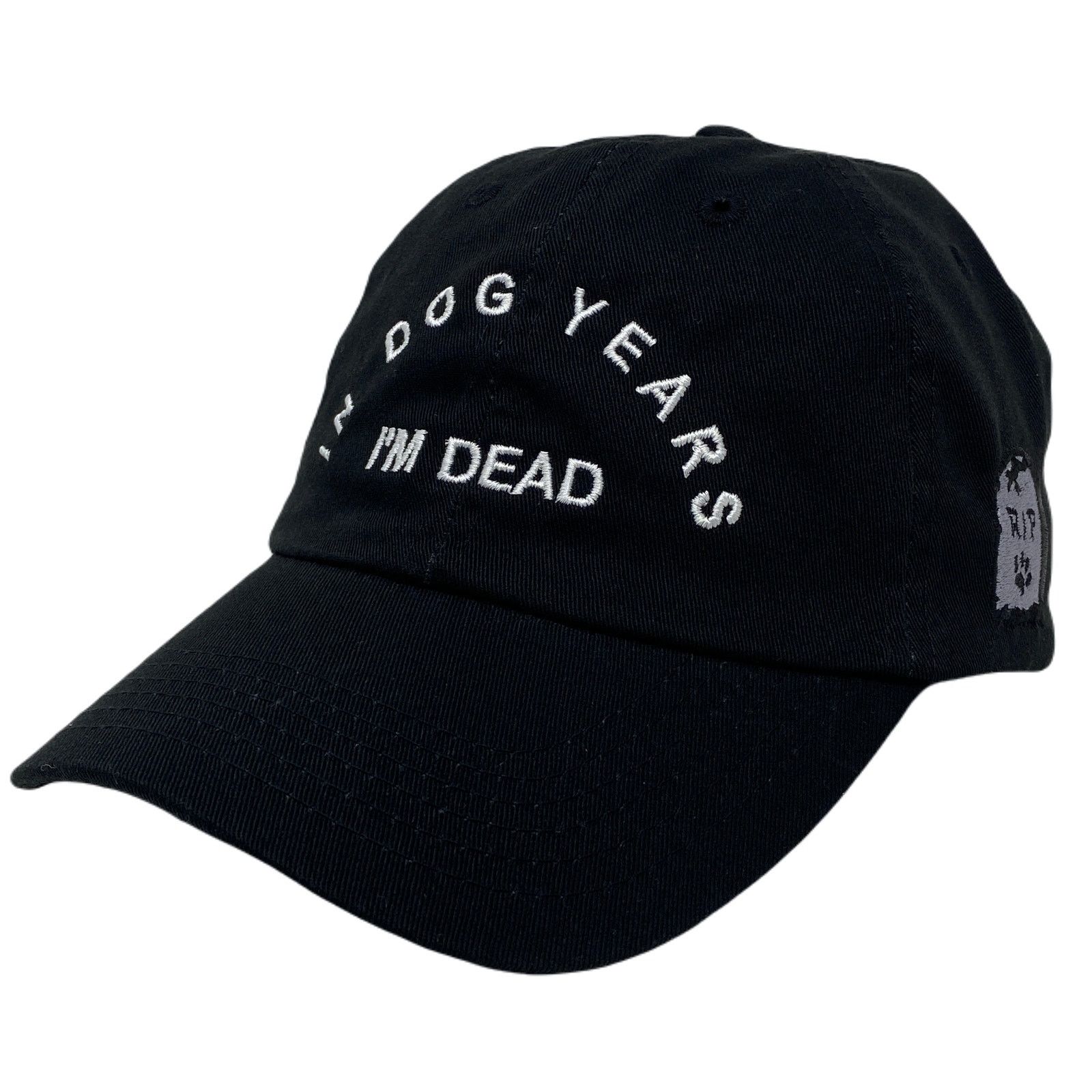 Other In Dog Years I’m Dead RIP Dad Hat Size ONE SIZE - 3 Thumbnail