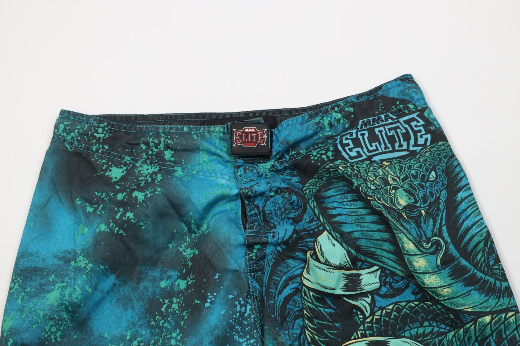 Vintage Vintage MMA Elite Cobra Snake UFC Fighting Shorts Trunks Size US 32 / EU 48 - 2 Thumbnail