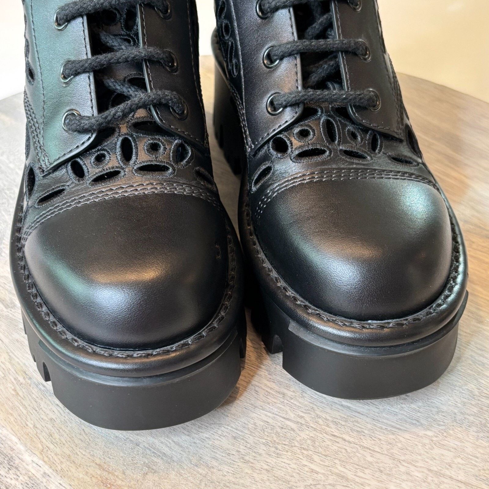 Valentino Valentino Atelier San Gallo Combat Boots EU Size 35 US 5 Size US 5 / IT 35 - 6 Thumbnail
