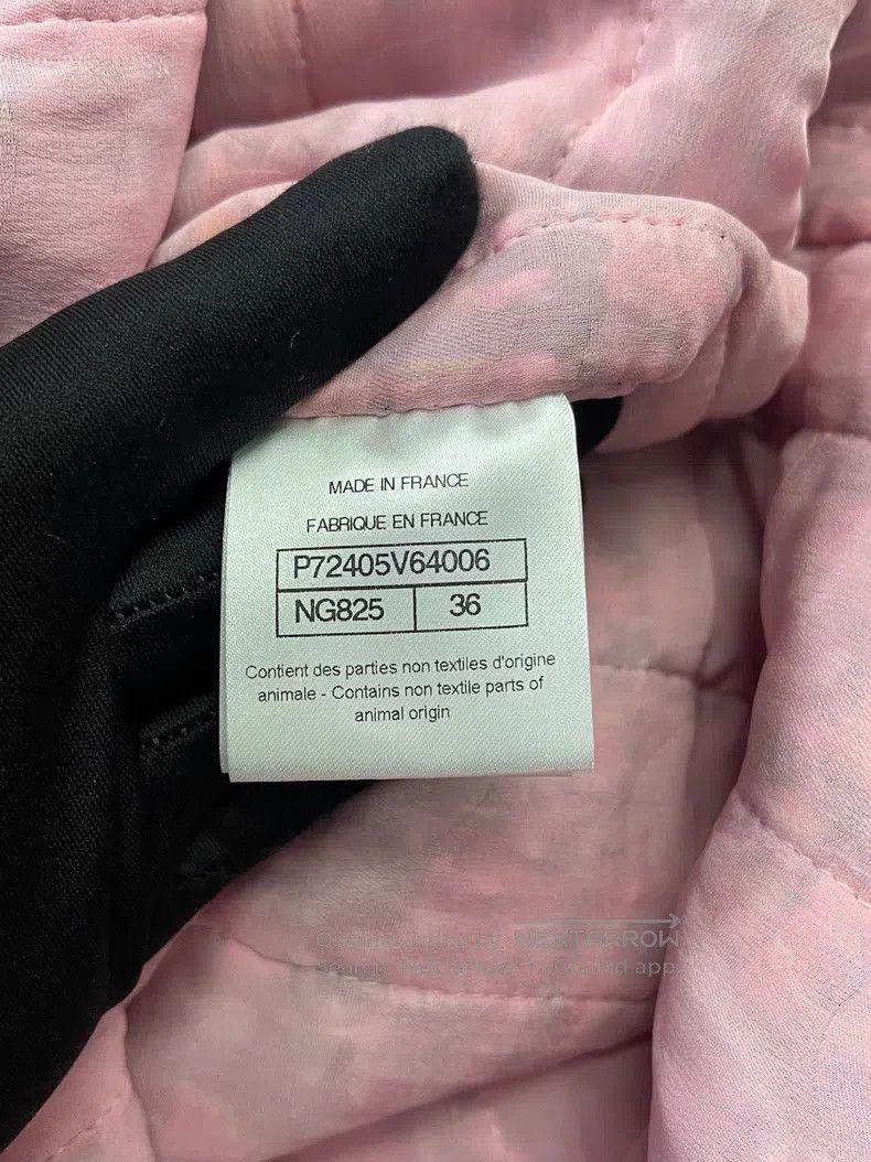 Chanel Chanel Pink-purple woven tweed coat Size XS / US 0-2 / IT 36-38 - 5 Thumbnail