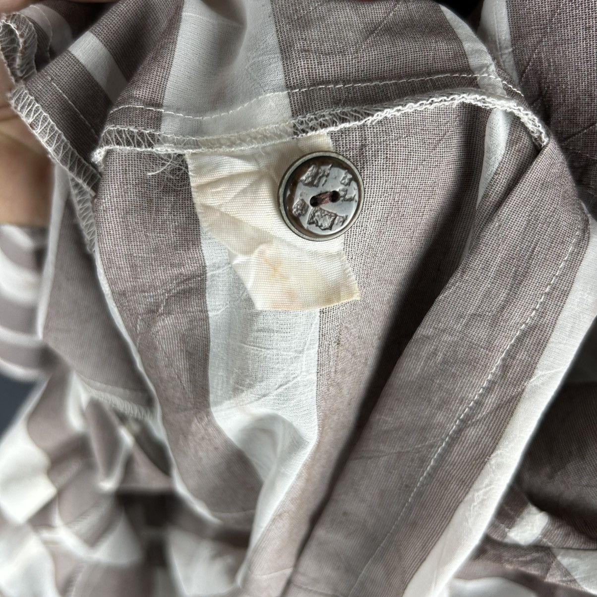 Japanese Brand Vintage Japanese Brand Button Down Shirt Size M / US 6-8 / IT 42-44 - 10 Thumbnail