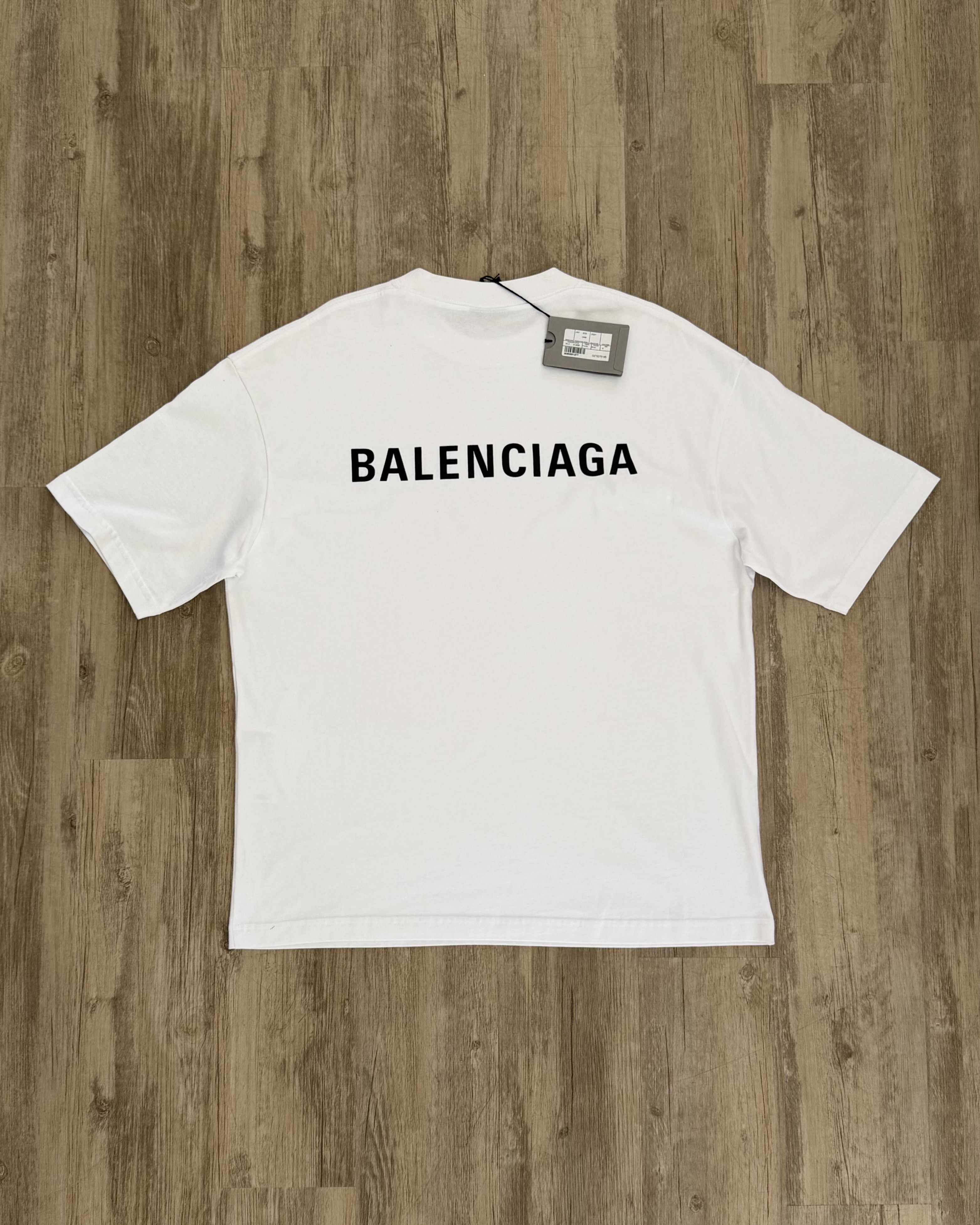 Balenciaga Balenciaga Back Logo Tee Size US S / EU 44-46 / 1 - 2 Thumbnail