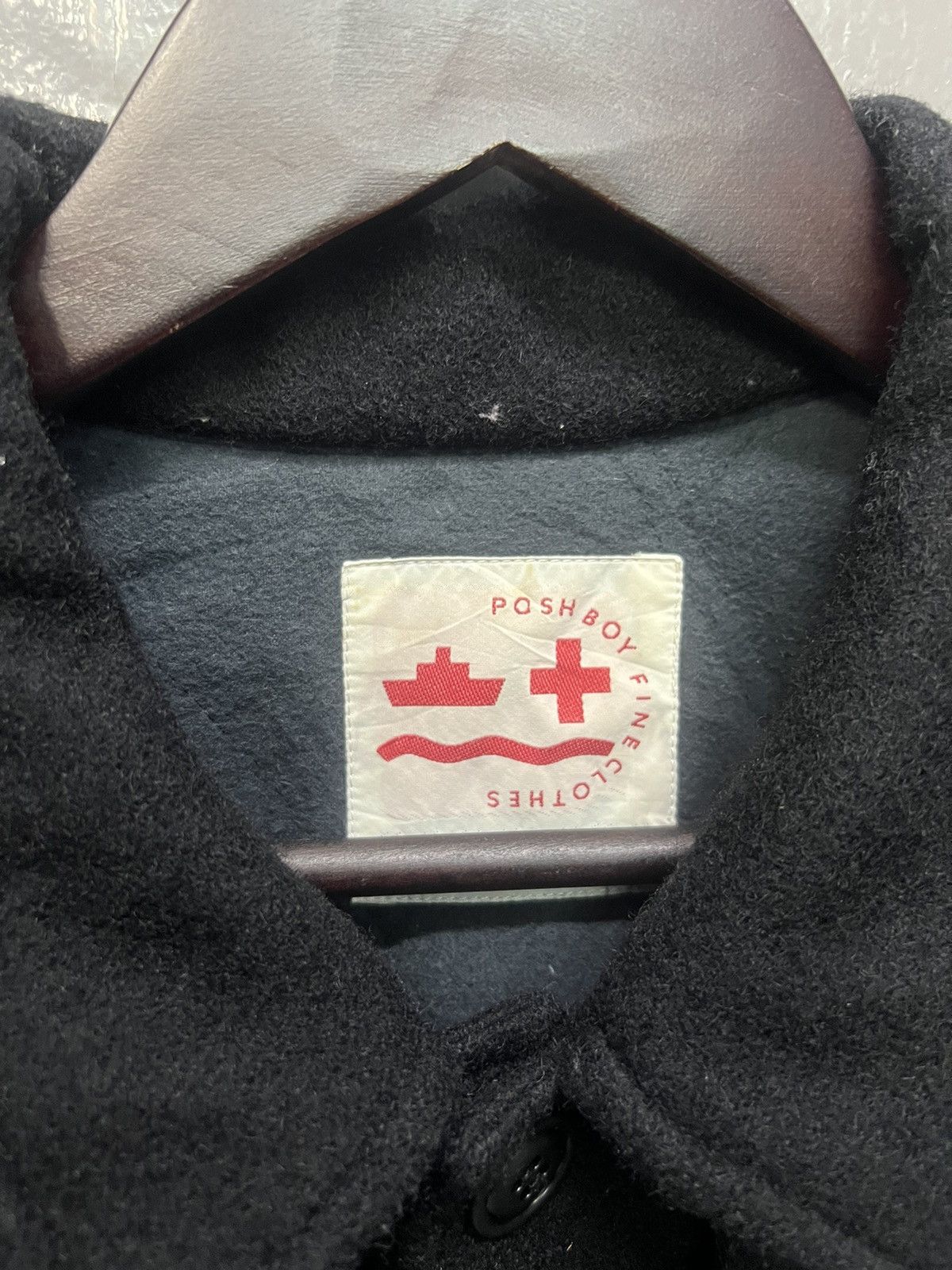 Vintage Vintage Posh Boy Bomber Wool Jacket Size US L / EU 52-54 / 3 - 7 Thumbnail