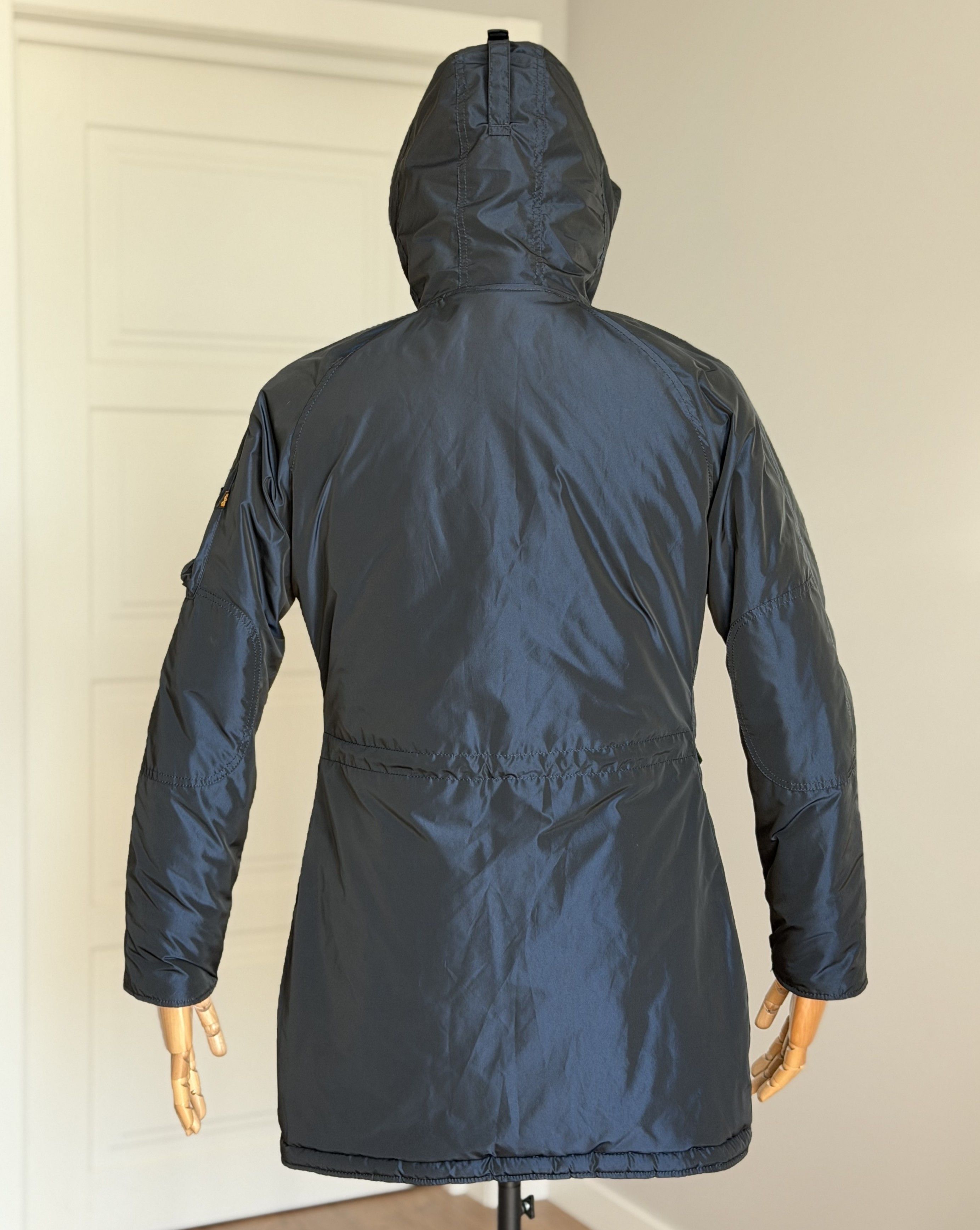Alpha Industries ALPHA INDUSTRIES Extreme Parka Exparka Rep Blue Coat Jacket Size M / US 6-8 / IT 42-44 - 7 Thumbnail
