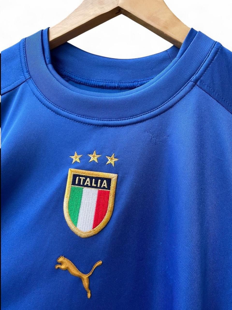 Puma 🌹💫2000S PUMA ITALIA HOME SOCCER JERSEY VINTAGE RETRO Size US L / EU 52-54 / 3 - 5 Thumbnail