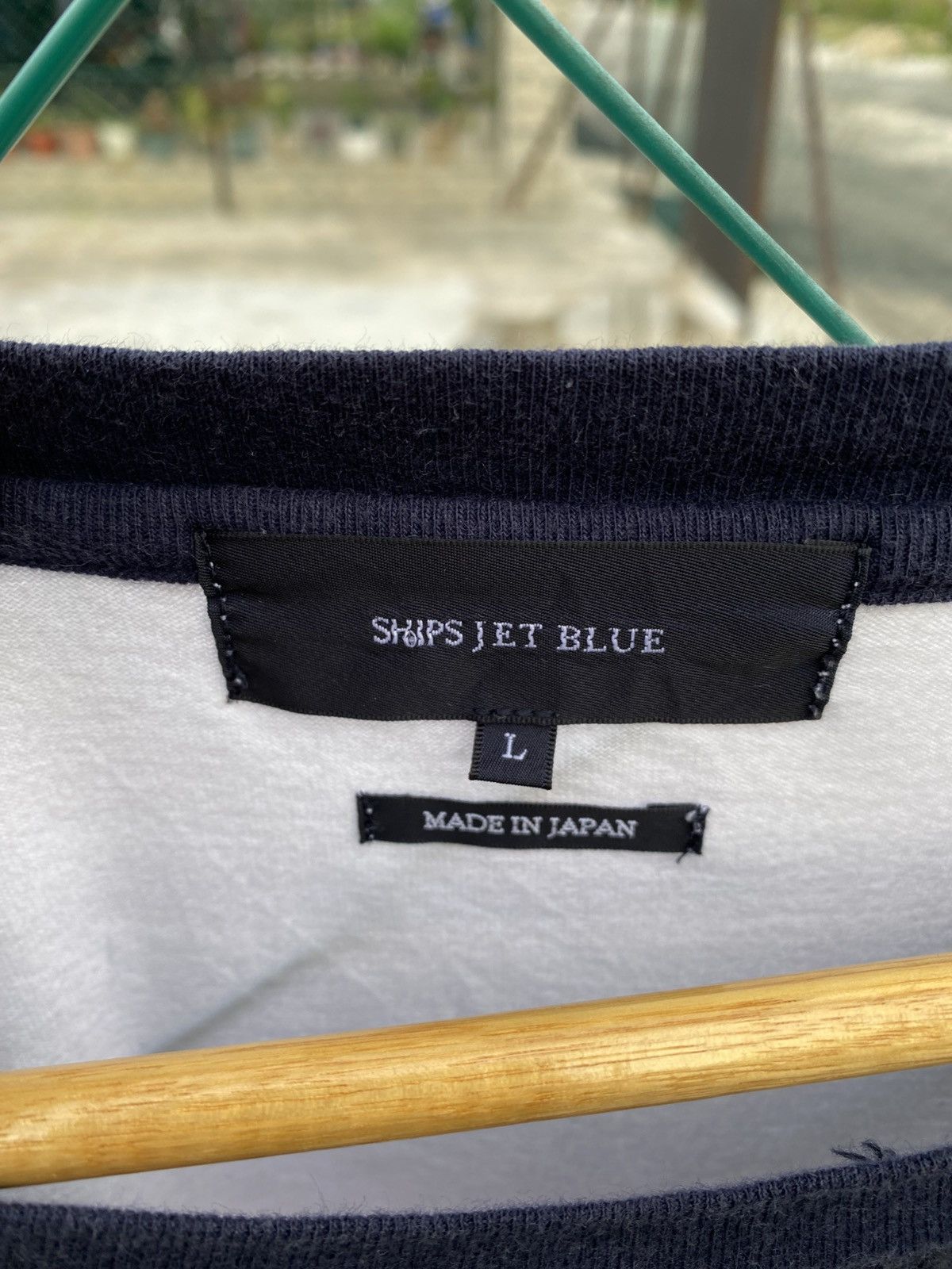 Ships Jet Blue Ships jet blue long sleeve tshirt Size L / US 10 / IT 46 - 7 Thumbnail