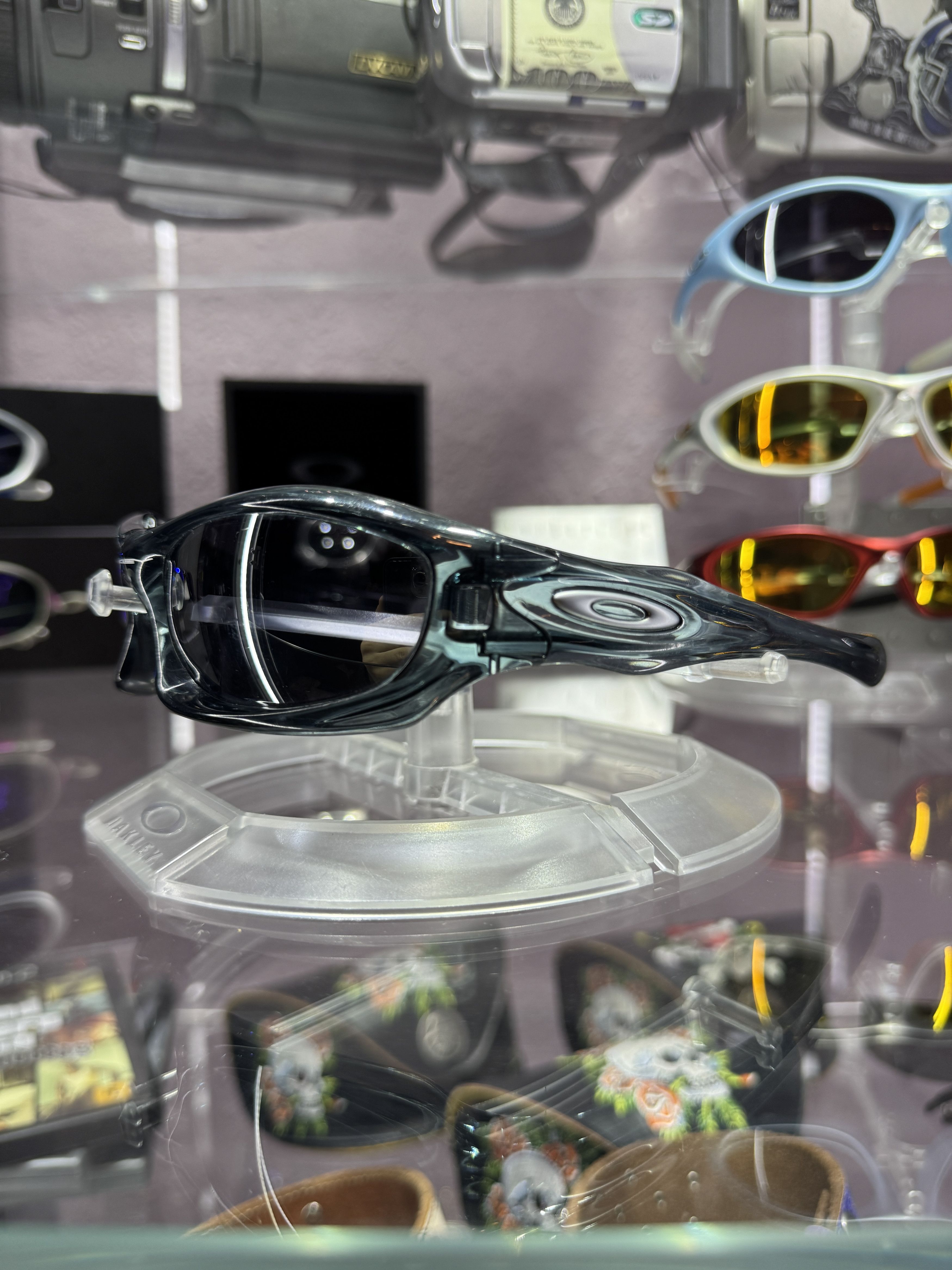 Oakley Oakley Pit bull Cyristal Black Sunglasses Size ONE SIZE - 3 Thumbnail