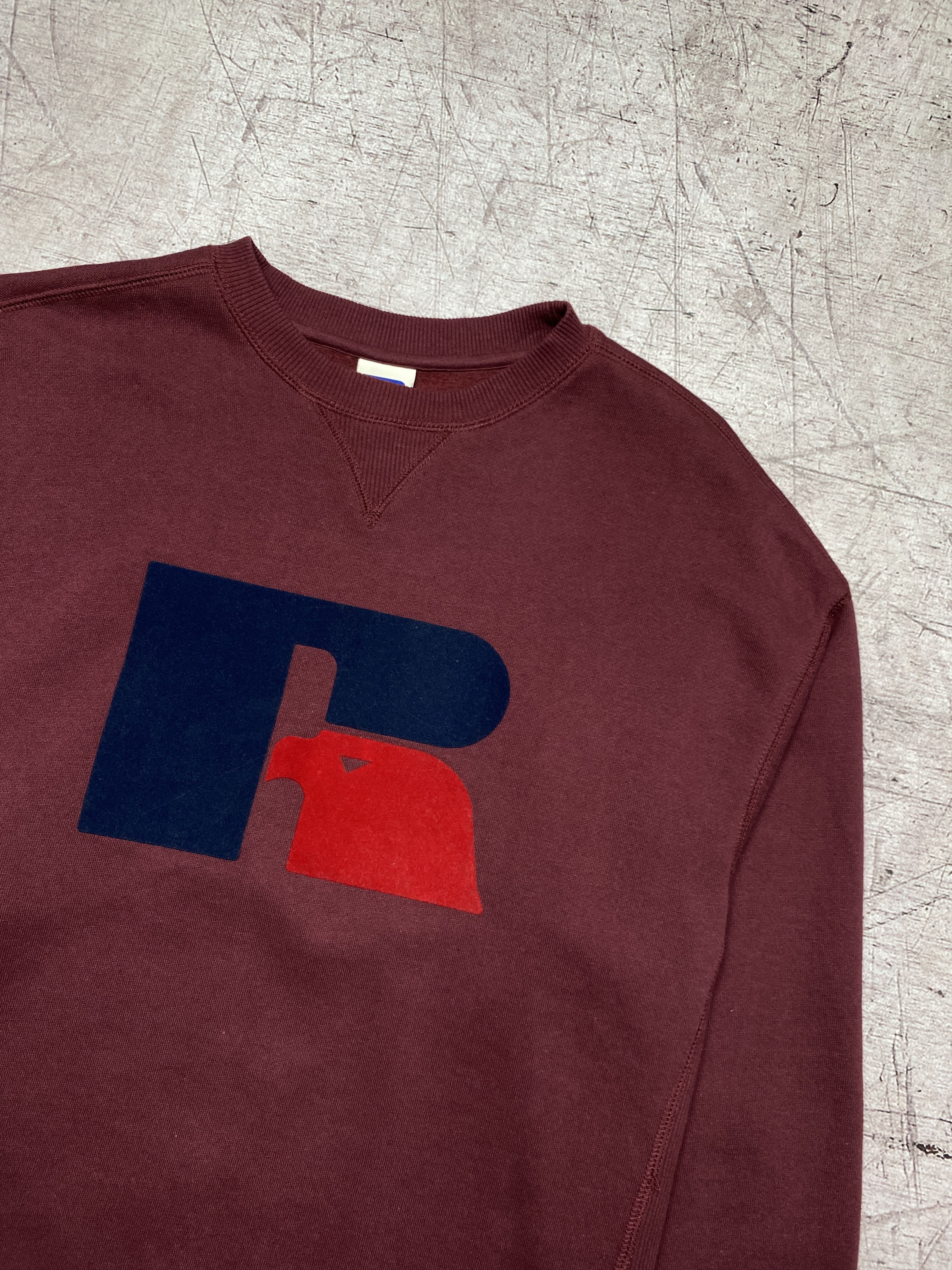 Russell Athletic × Vintage Russell Athletic Vintage Mens Crew Neck Sweatshirt Size US S / EU 44-46 / 1 - 2 Thumbnail