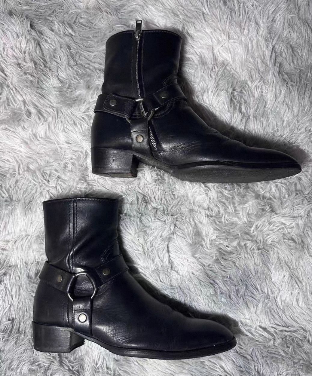 Saint Laurent Paris Saint Laurent Paris Sz 42 Saint Laurent Paris 13AW Metal B Size US 9 / EU 42 - 5 Thumbnail