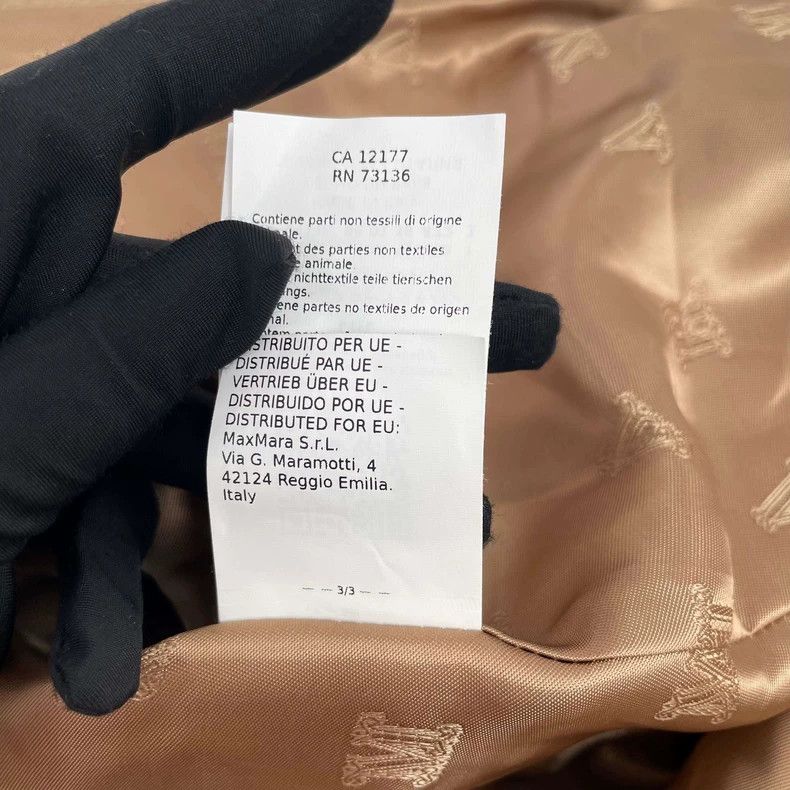 Max Mara Max Mara Wool cropped double-breasted coat Camel Size S / US 4 / IT 40 - 6 Thumbnail
