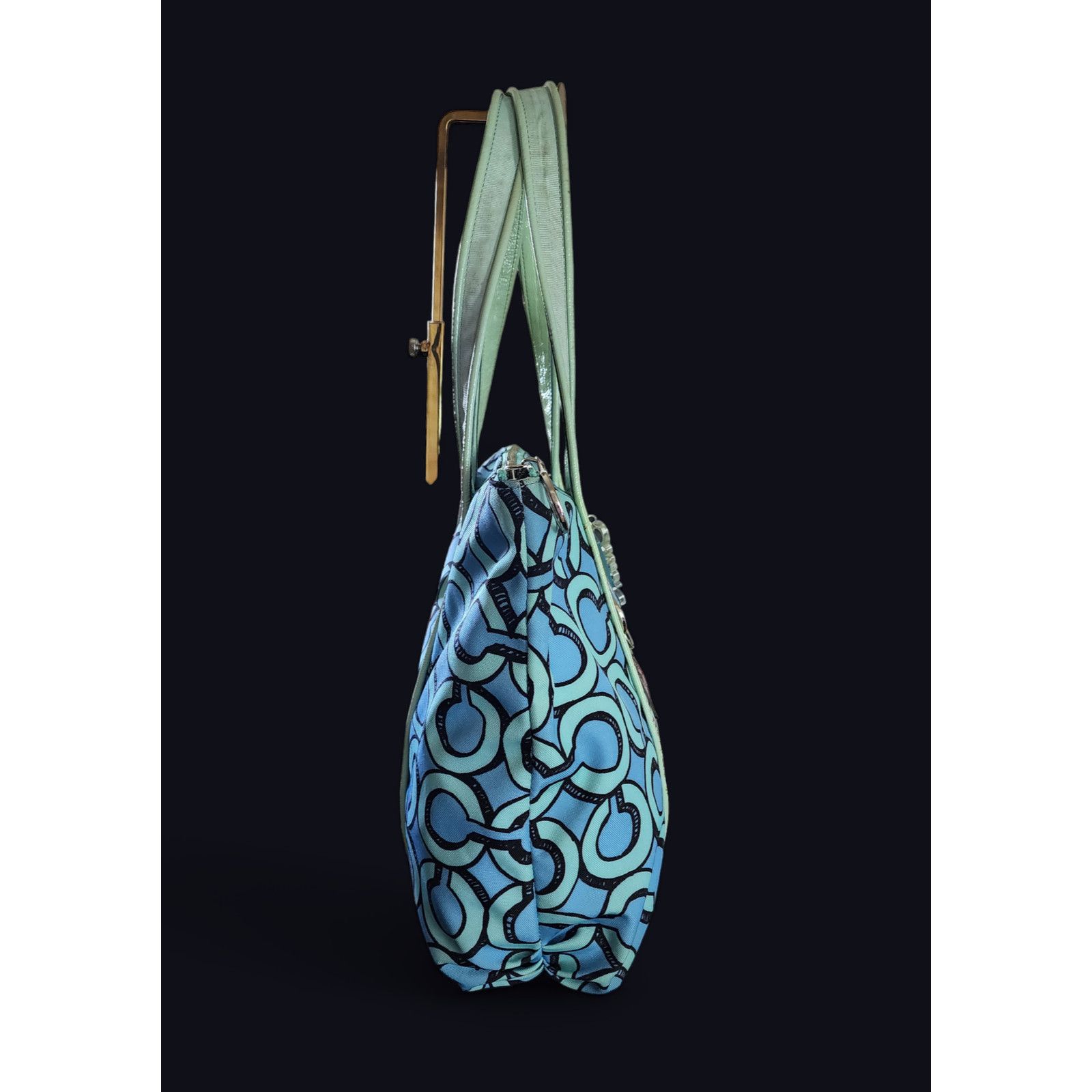 Coach Coach Poppy 3d Op Art Glam Tote Purse Handbag Style 14983 Size ONE SIZE - 8 Thumbnail